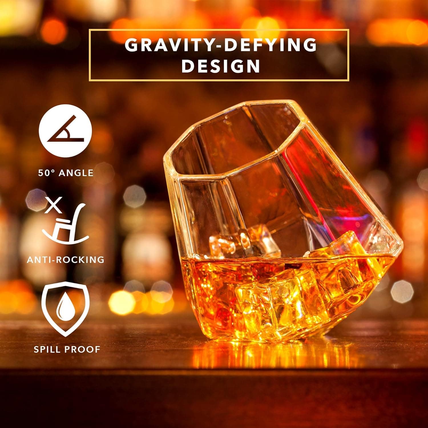 Dragon Glassware Diamond Whiskey Glasses, Set of 2 thumbnail 3