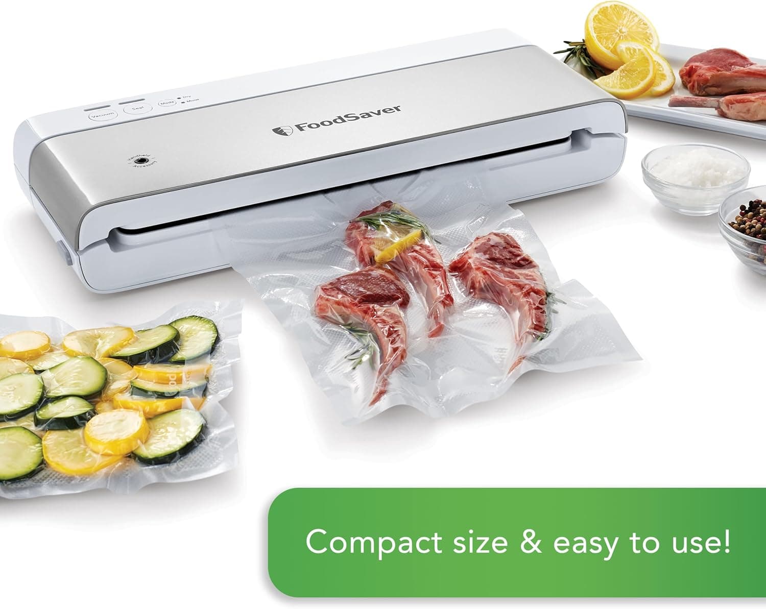 FoodSaver Compact Vacuum Sealer VS0160 thumbnail 2
