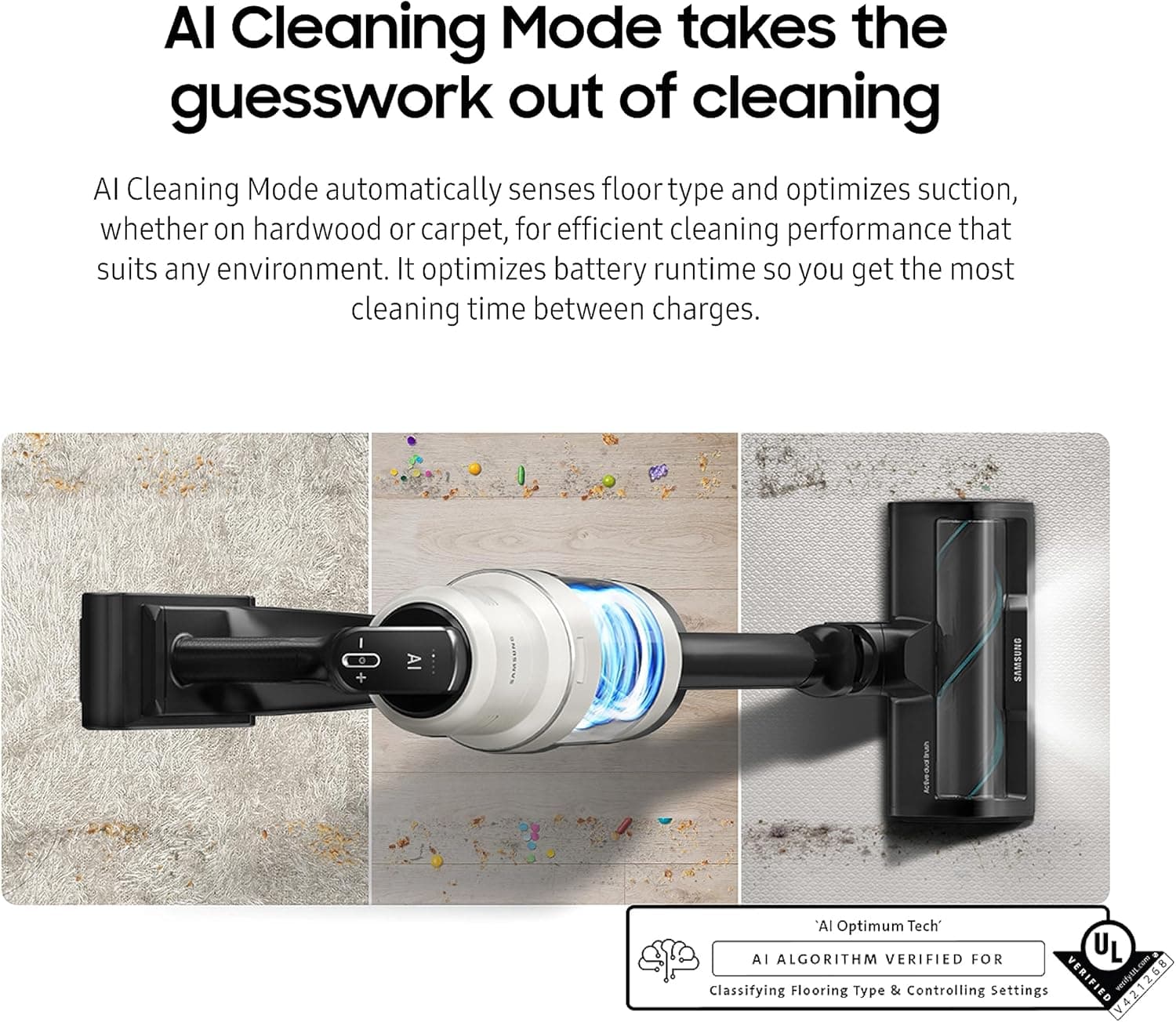 Samsung Bespoke Jet AI Cordless Stick Vacuum thumbnail 4