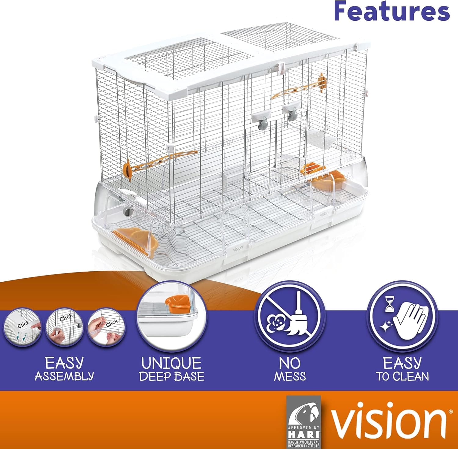 Vision L01 Wire Bird Cage thumbnail 3