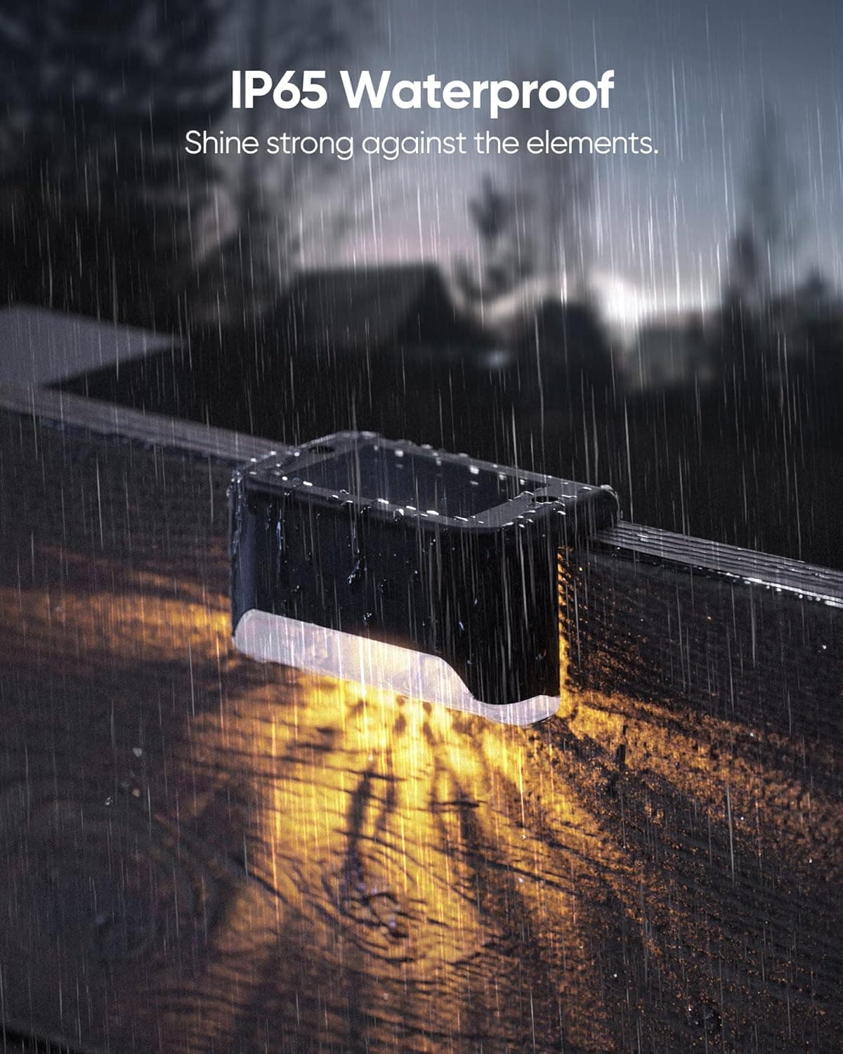 JACKYLED Solar Deck Lights 16 Pack thumbnail 5