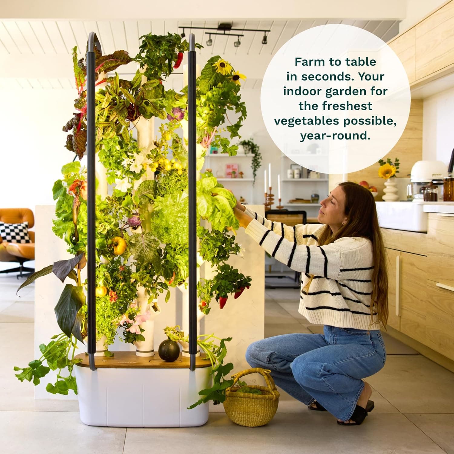 Gardyn Home Kit 4.0 Vertical Indoor Garden thumbnail 2