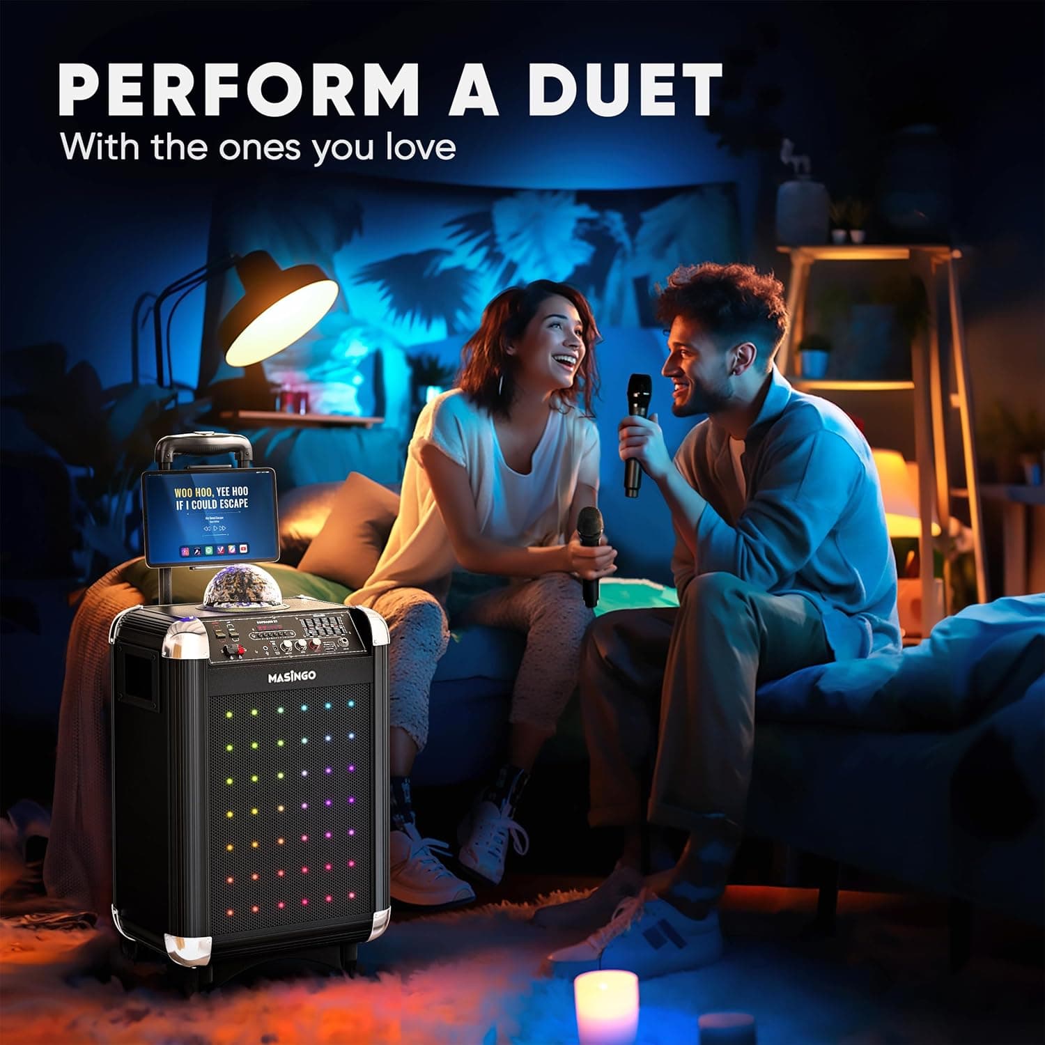 MASINGO Soprano X1 2.0 Karaoke Machine thumbnail 4