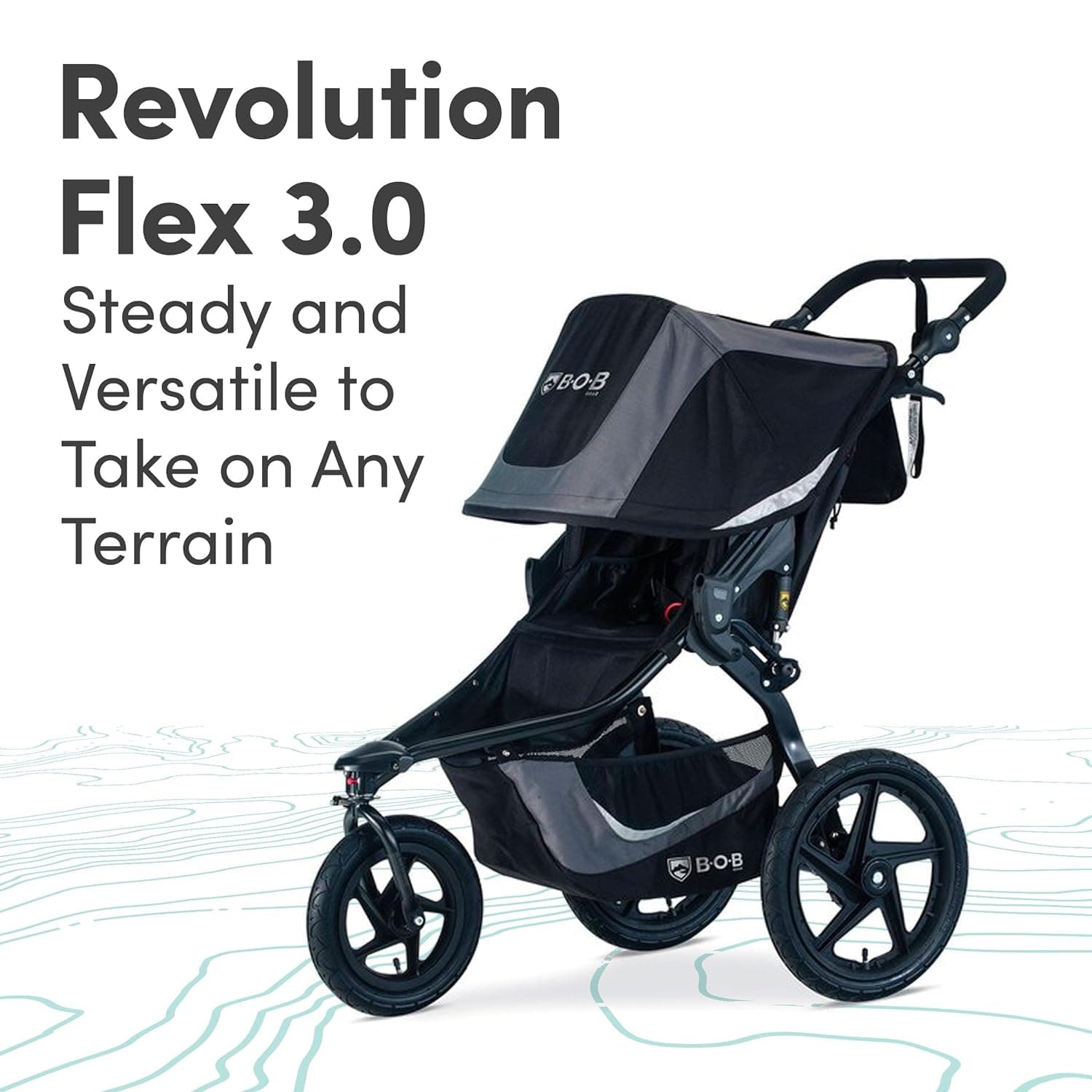 BOB Gear Revolution Flex 3.0 Jogging Stroller thumbnail 2