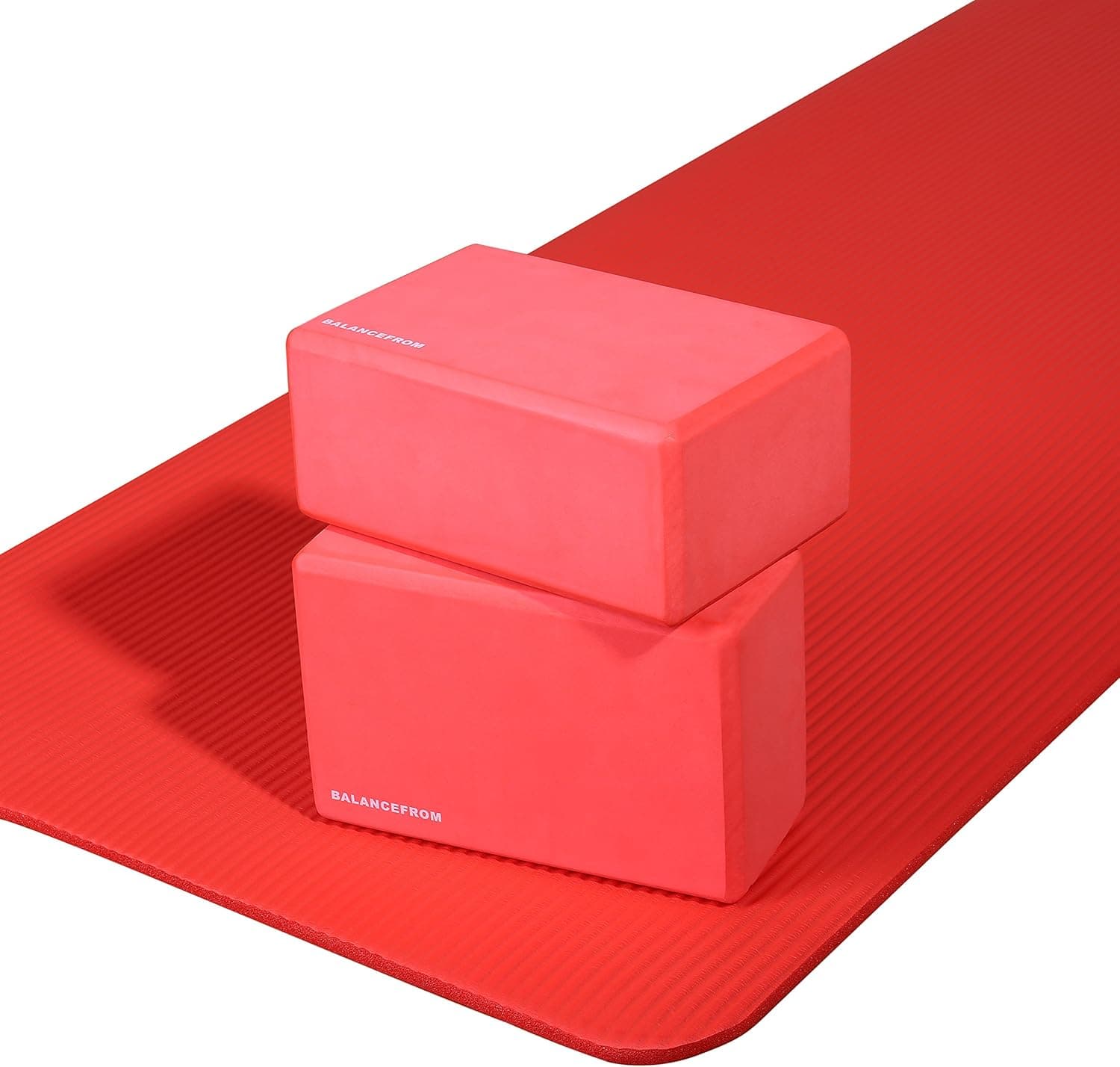 BalanceFrom GoYoga High Density Yoga Blocks (Set of 2) thumbnail 5