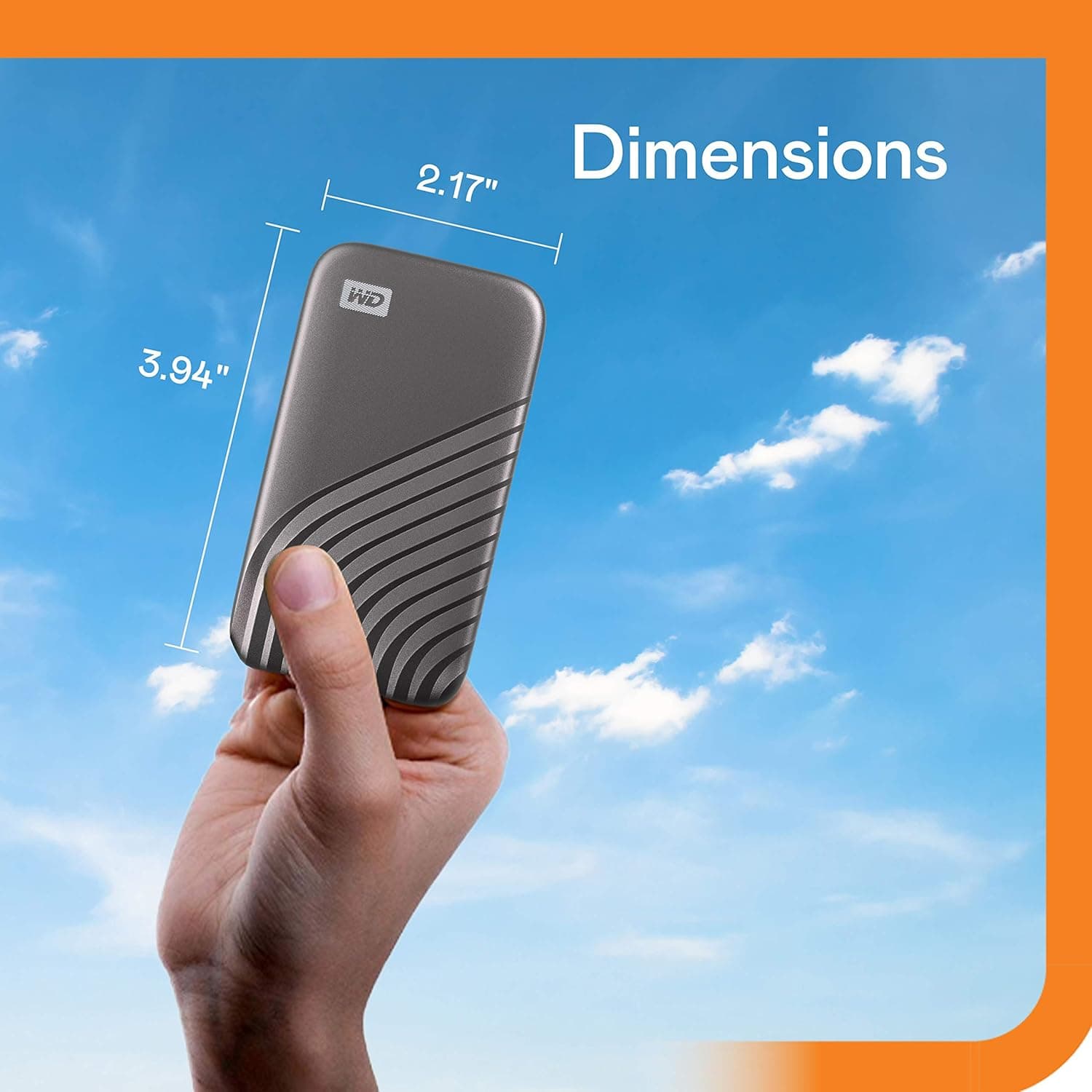 WD My Passport SSD (2TB) thumbnail 3