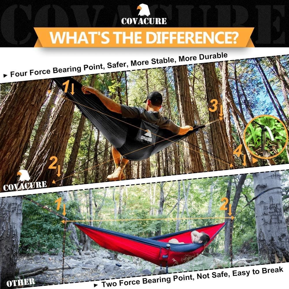 Covacure Camping Hammock thumbnail 3