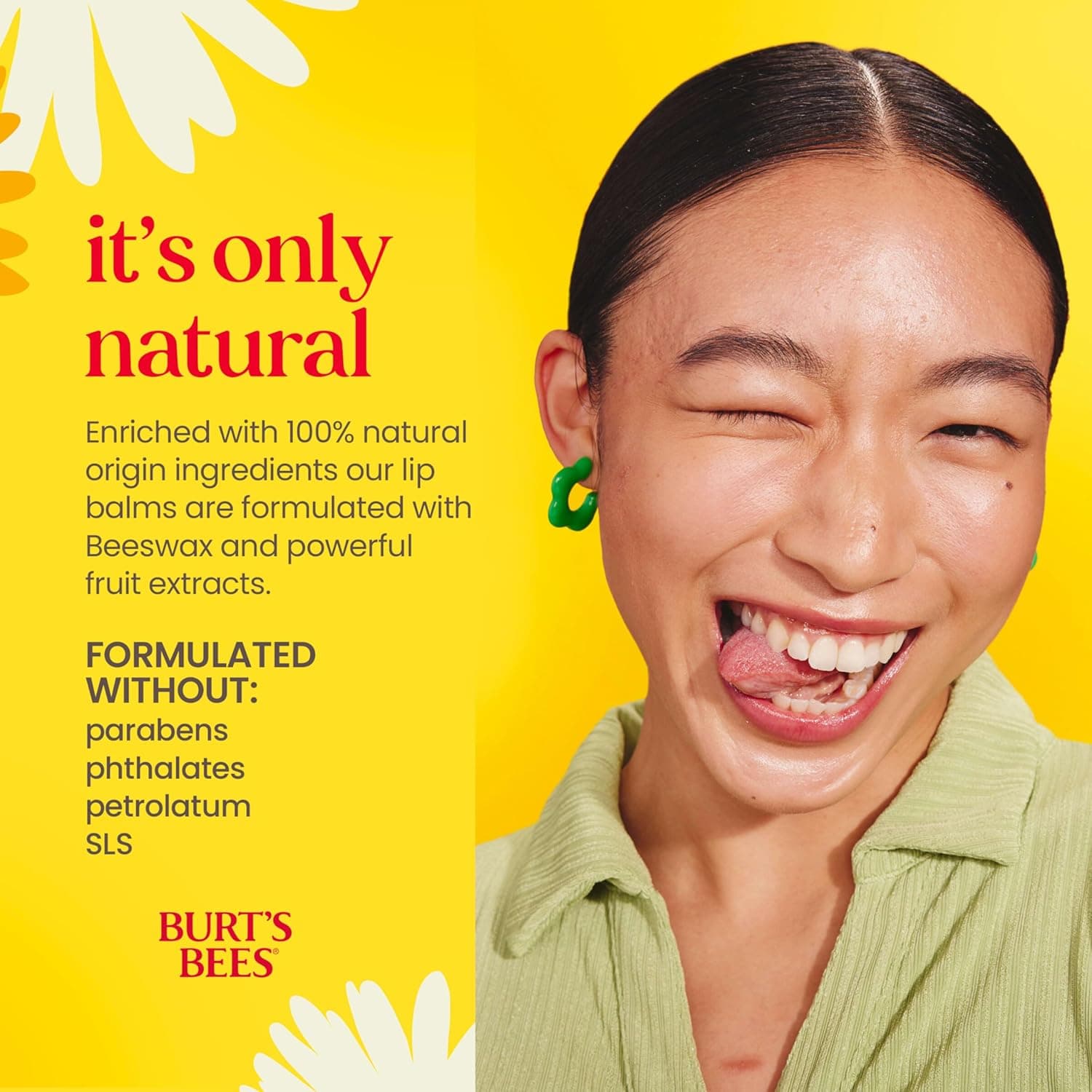 Burt's Bees Original Beeswax Lip Balm (4-Pack) thumbnail 5