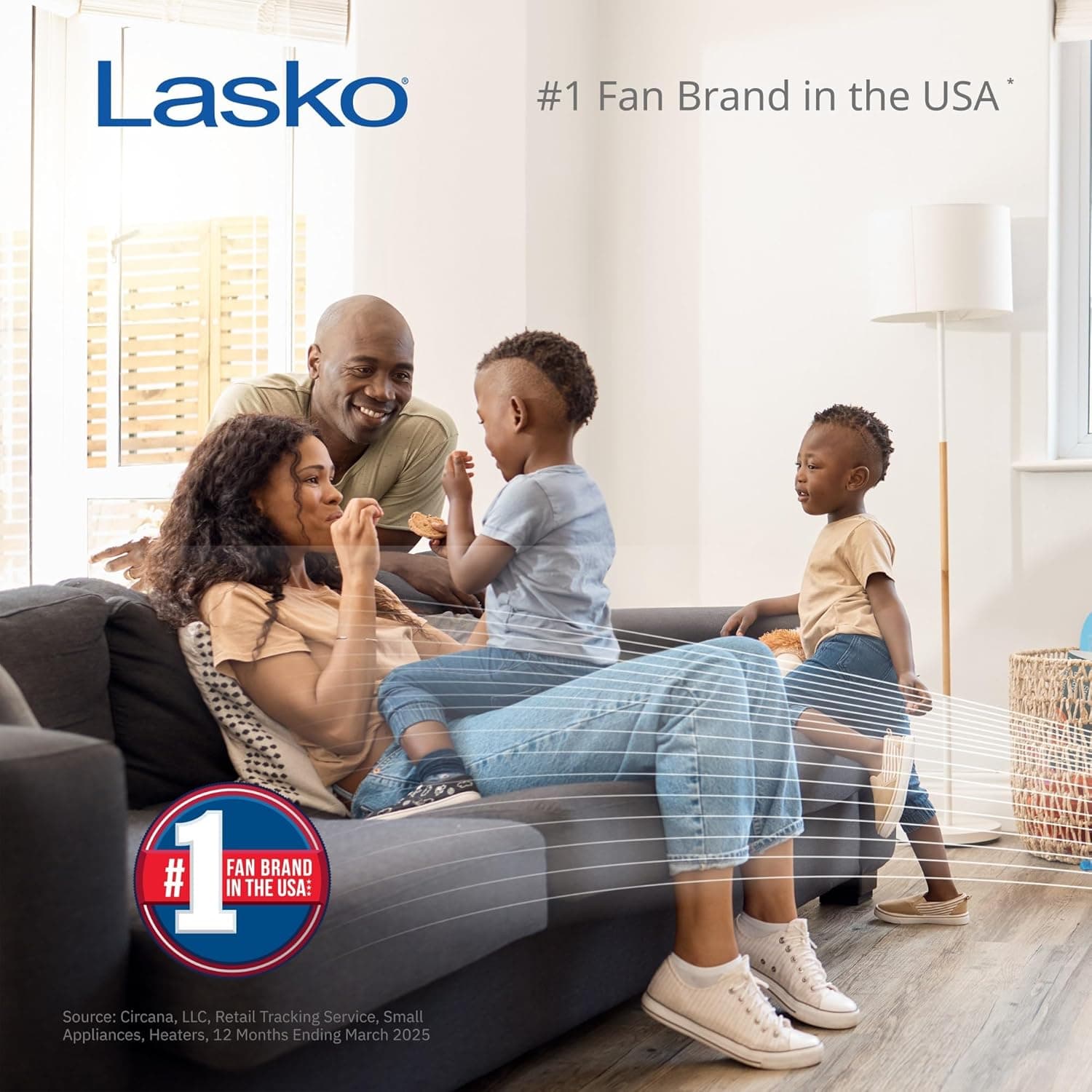 Lasko Oscillating Tower Fan with Remote (36", T36511) thumbnail 2