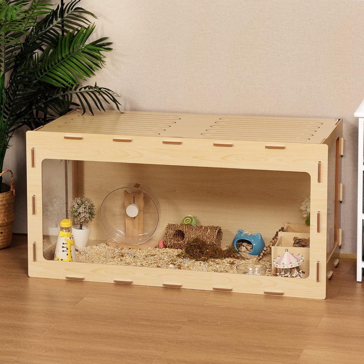 COZIWOW Large Wooden Hamster Cage 40-Inch thumbnail 5