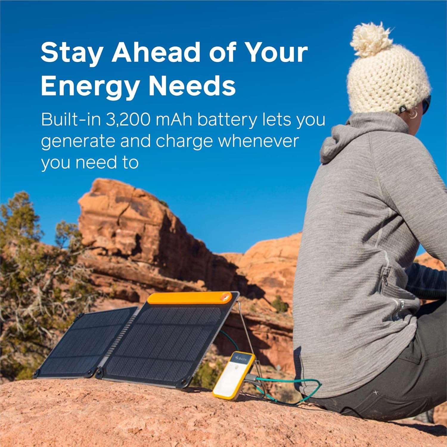 BioLite SolarPanel 10+ with Integrated Battery thumbnail 5