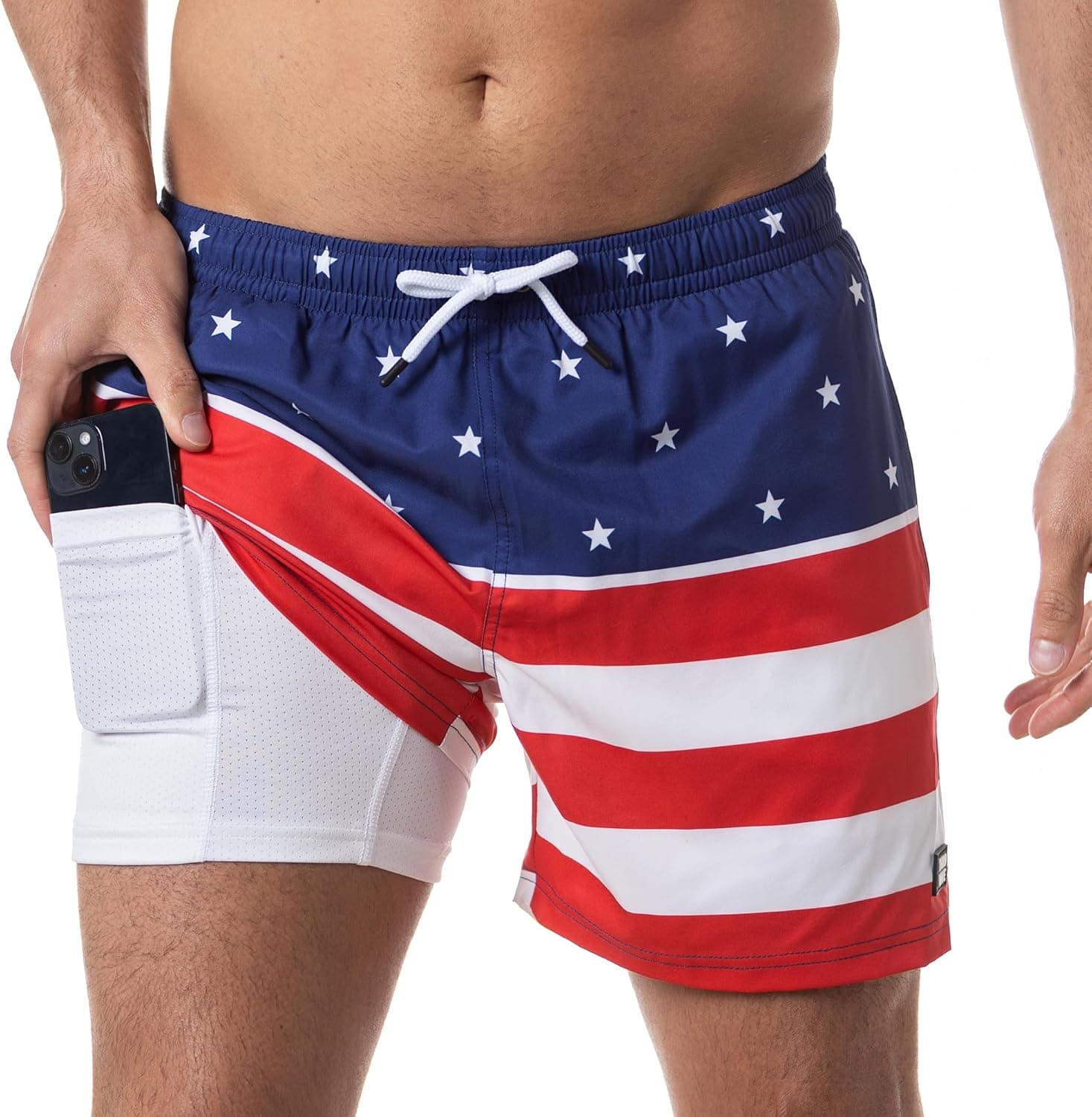 Third Wave Swim Trunks with Compression Liner 5" thumbnail 2