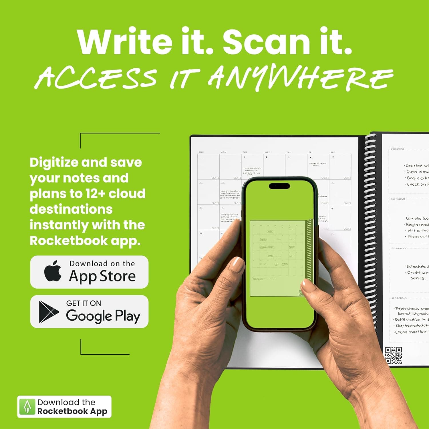 Rocketbook Fusion Reusable Smart Planner (Executive) thumbnail 5