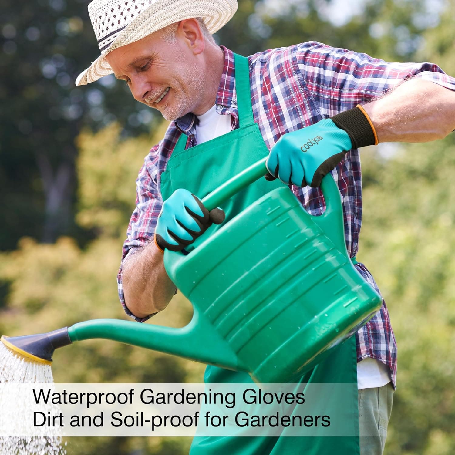 COOLJOB Waterproof Gardening Gloves with Grip thumbnail 5