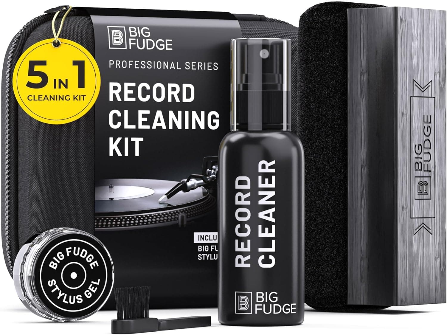 Big Fudge Professional Vinyl Record Cleaning Kit