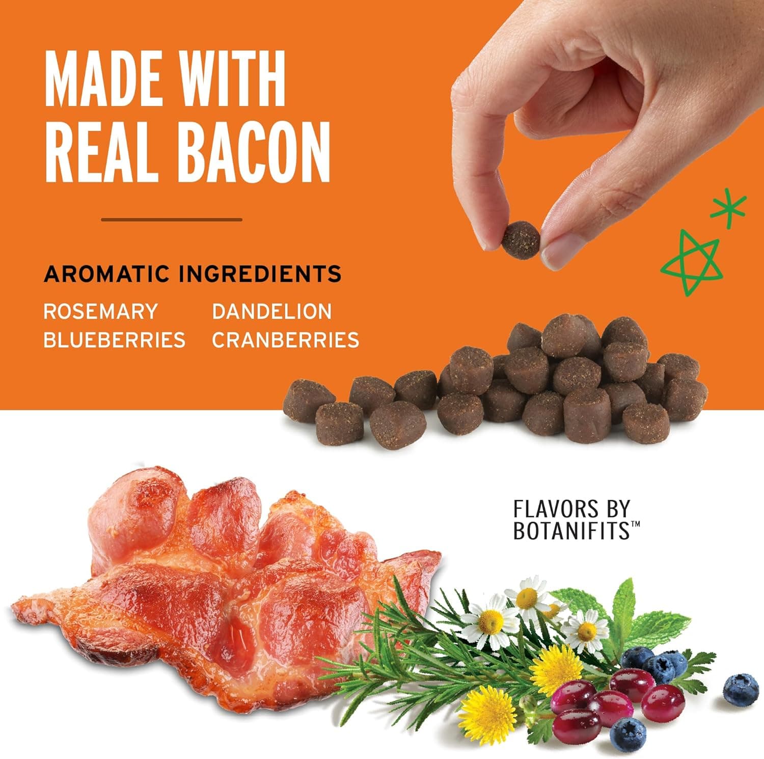 Pet Botanics Training Rewards, Bacon Flavor thumbnail 3
