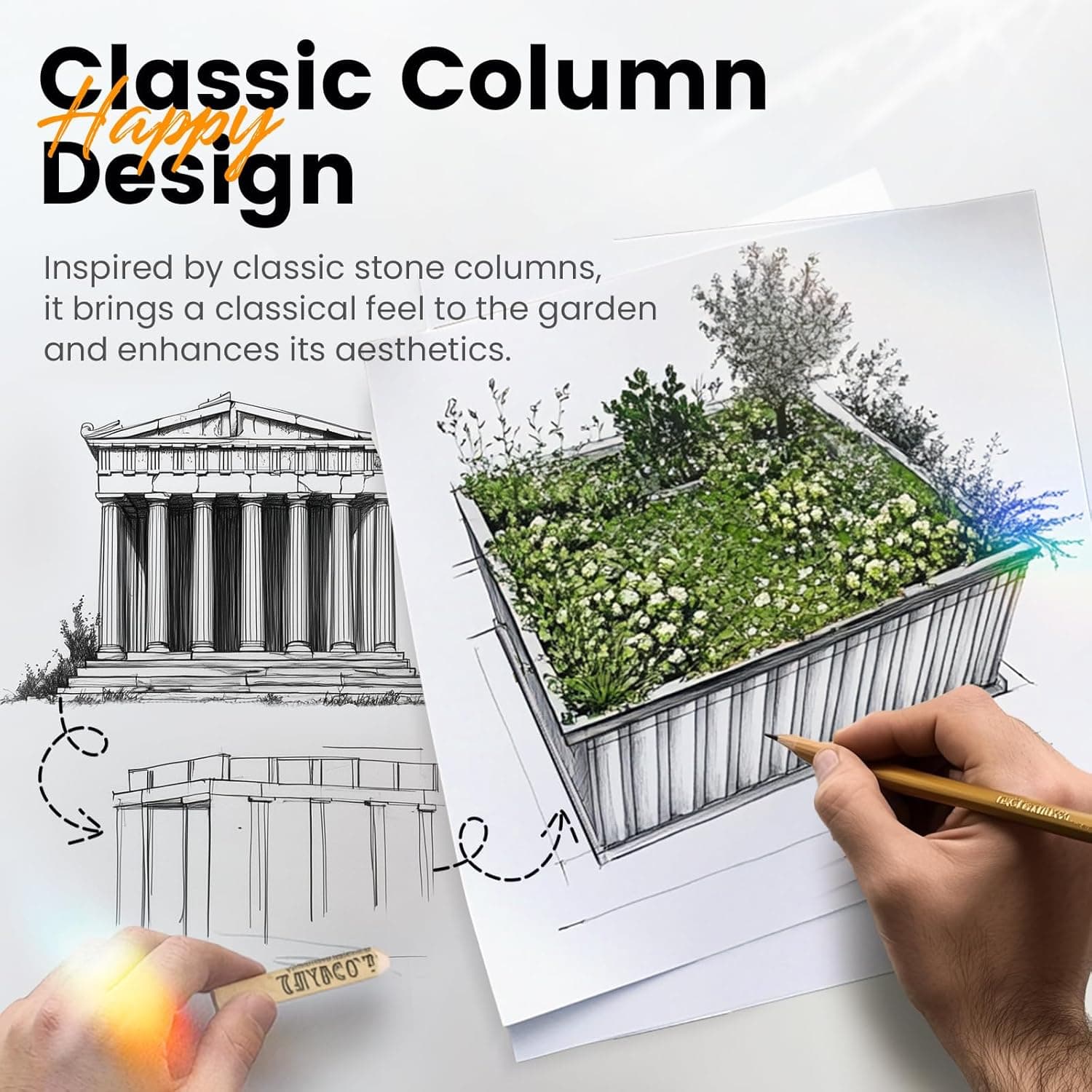 King Bird Extra-Thick Galvanized Raised Garden Bed (68x36x12") thumbnail 2