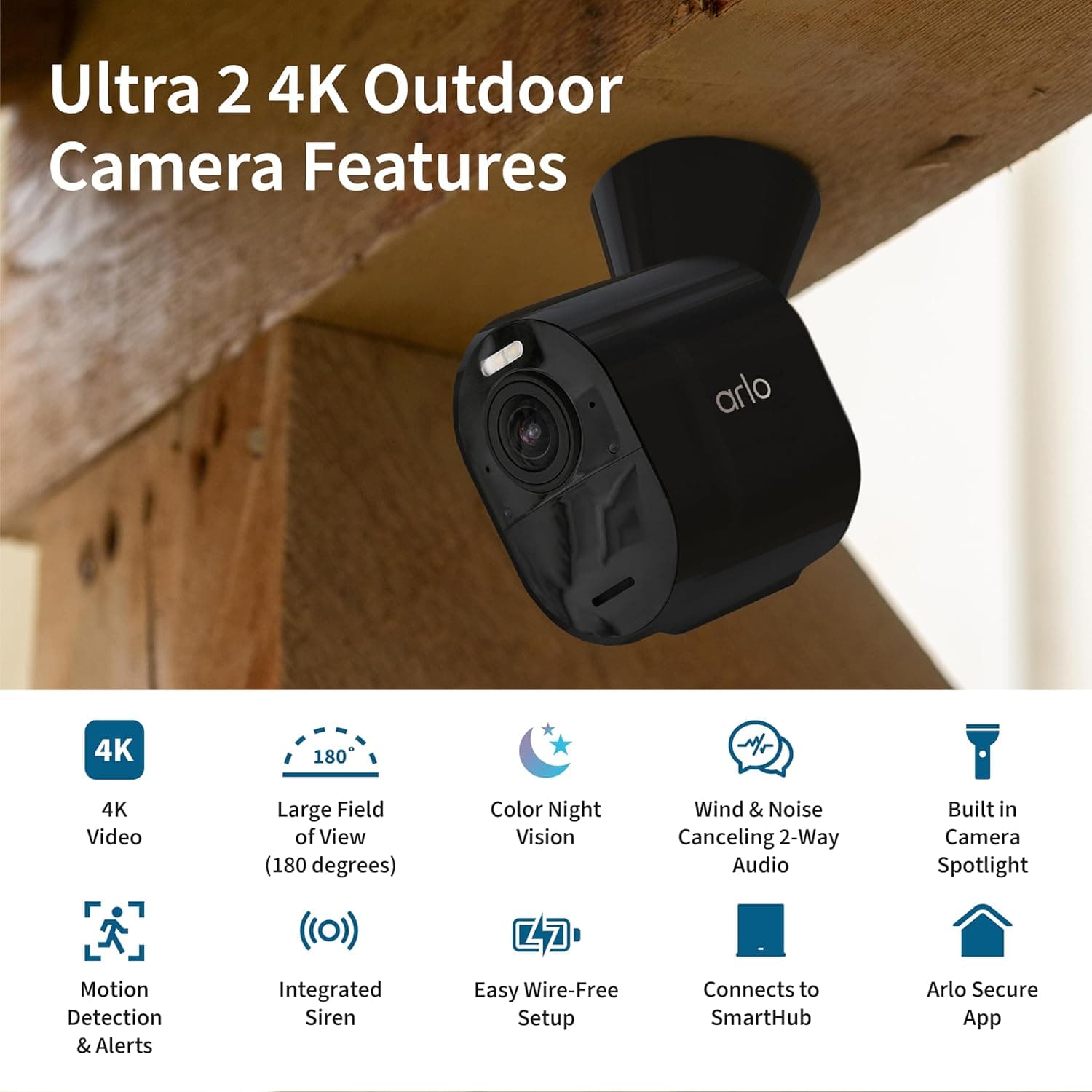 Arlo Ultra 2 Spotlight Camera thumbnail 2