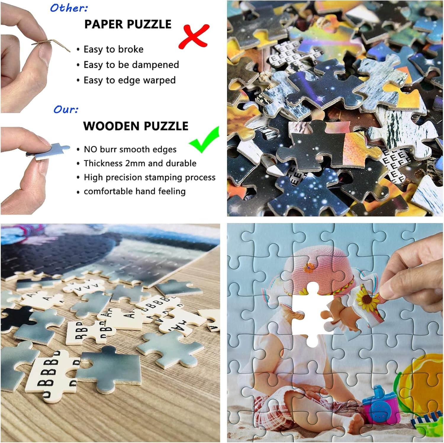 Custom Jigsaw Puzzle from Photos - Personalized 500 Pieces thumbnail 3