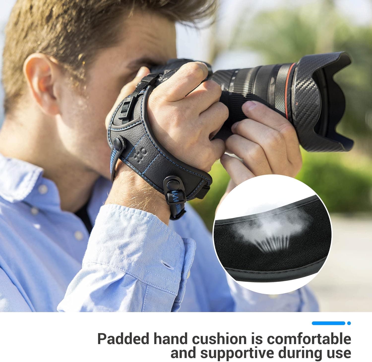 JJC Deluxe Camera Wrist Strap thumbnail 2