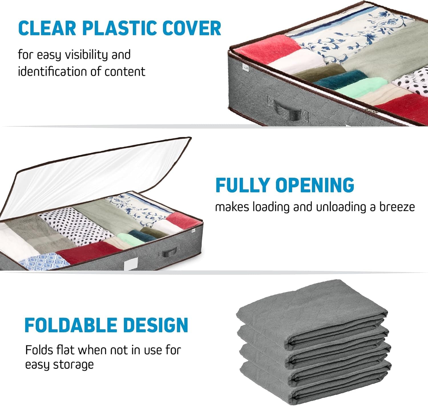 Zober Under-Bed Storage Containers (2-Pack) thumbnail 4