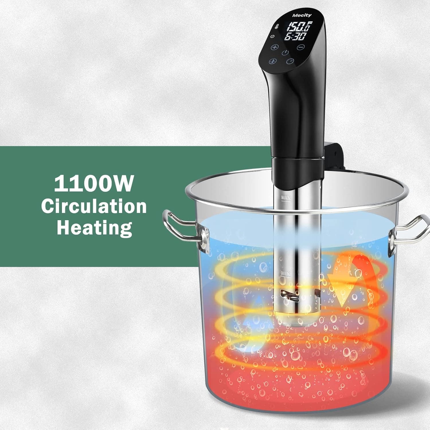 Mecity Sous Vide Precision Cooker 1100W thumbnail 4