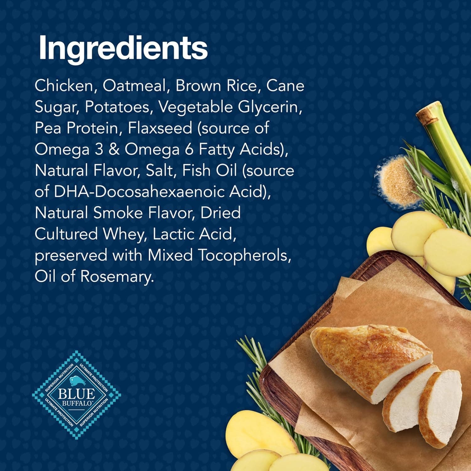 Blue Buffalo Blue Bits Soft-Moist Training Treats, Chicken thumbnail 5