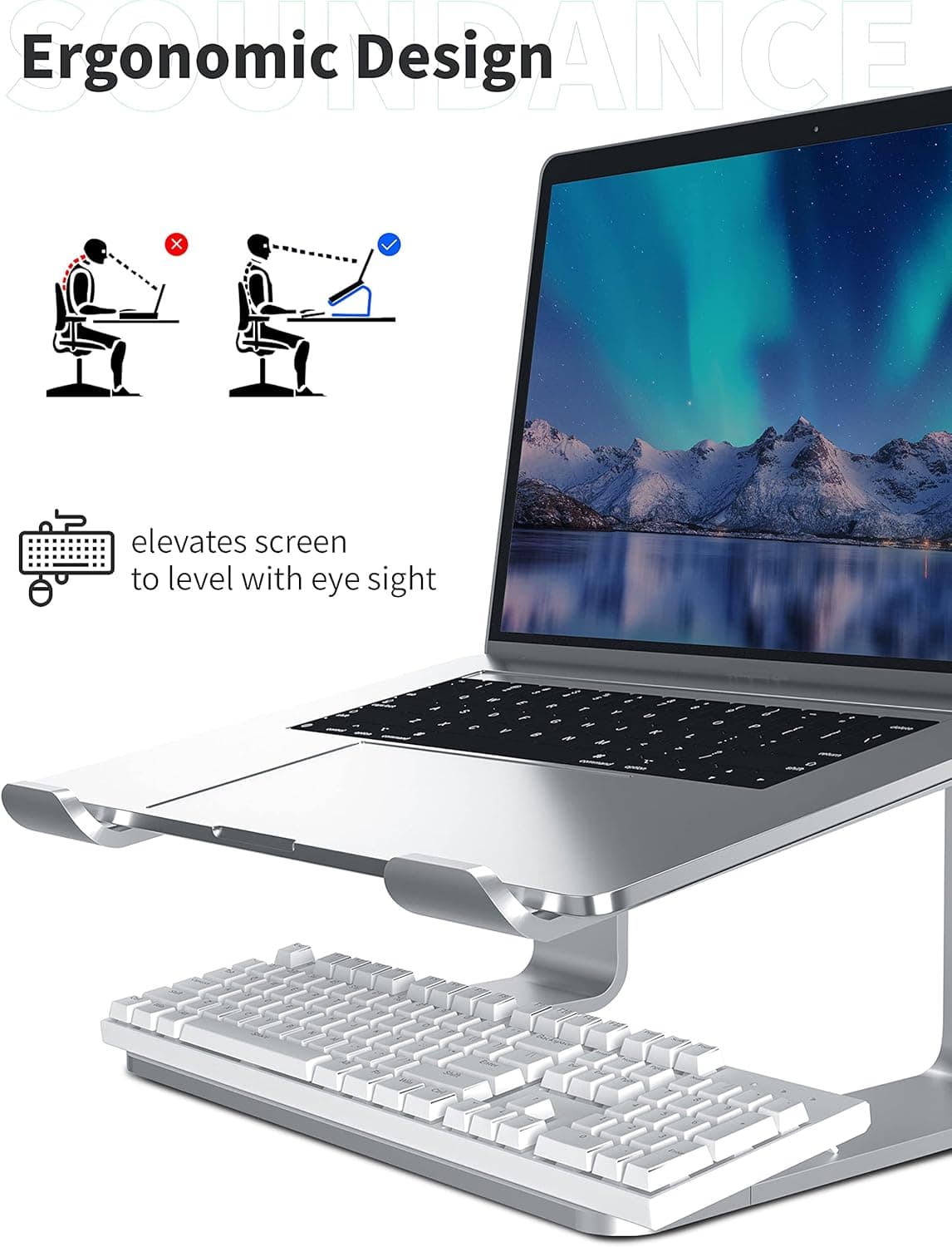 SOUNDANCE Aluminum Laptop Stand thumbnail 3