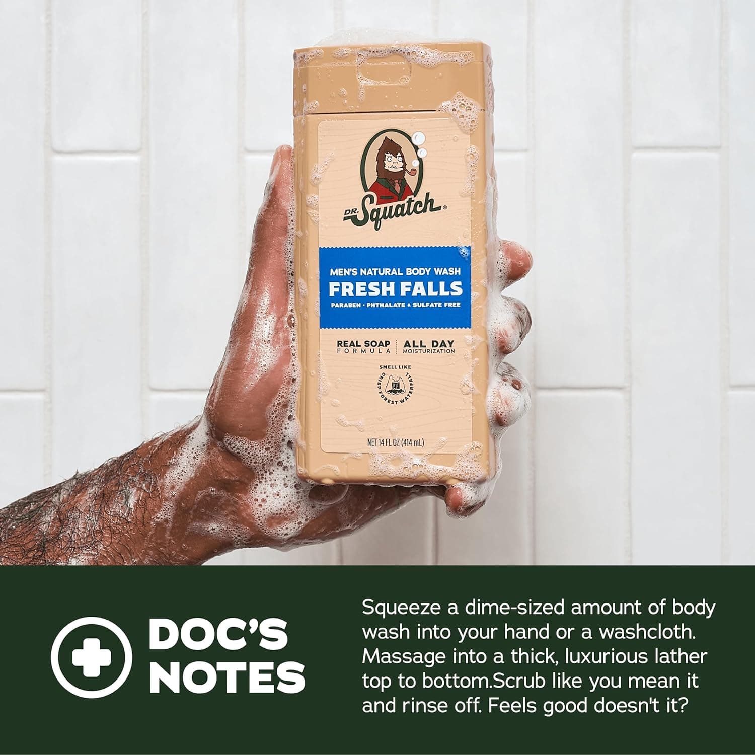 Dr. Squatch Pine Tar Natural Body Wash thumbnail 4