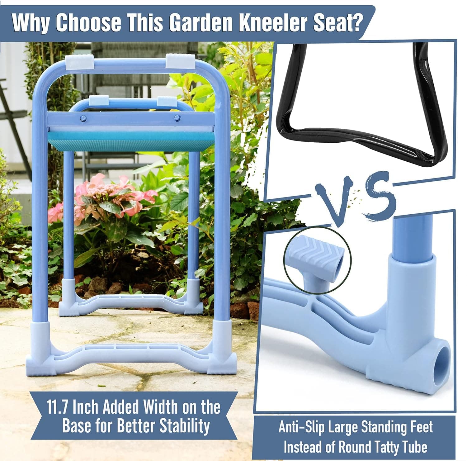 Jardineer Folding Garden Kneeler and Seat thumbnail 2