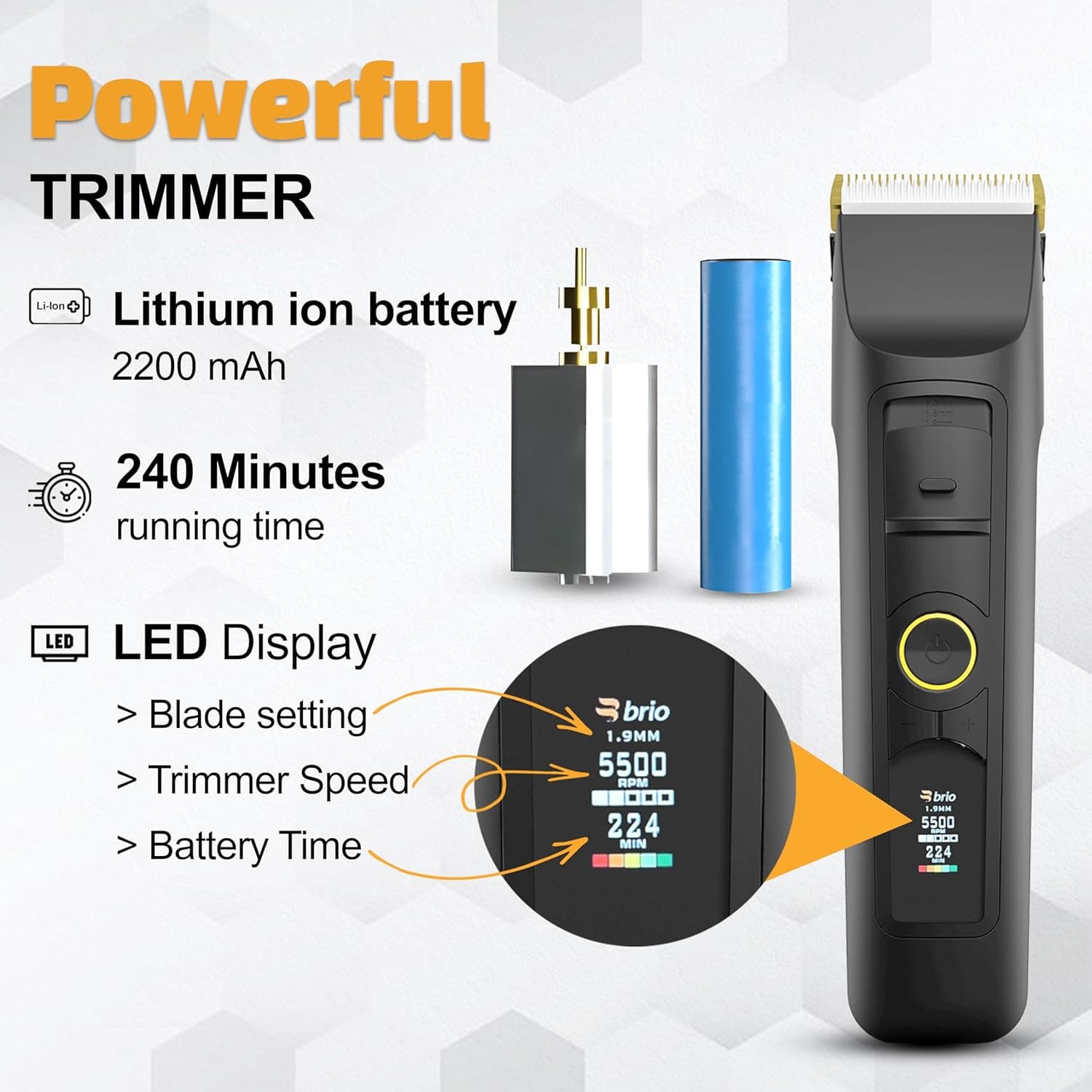 Brio Beardscape V2 Beard and Body Trimmer thumbnail 5