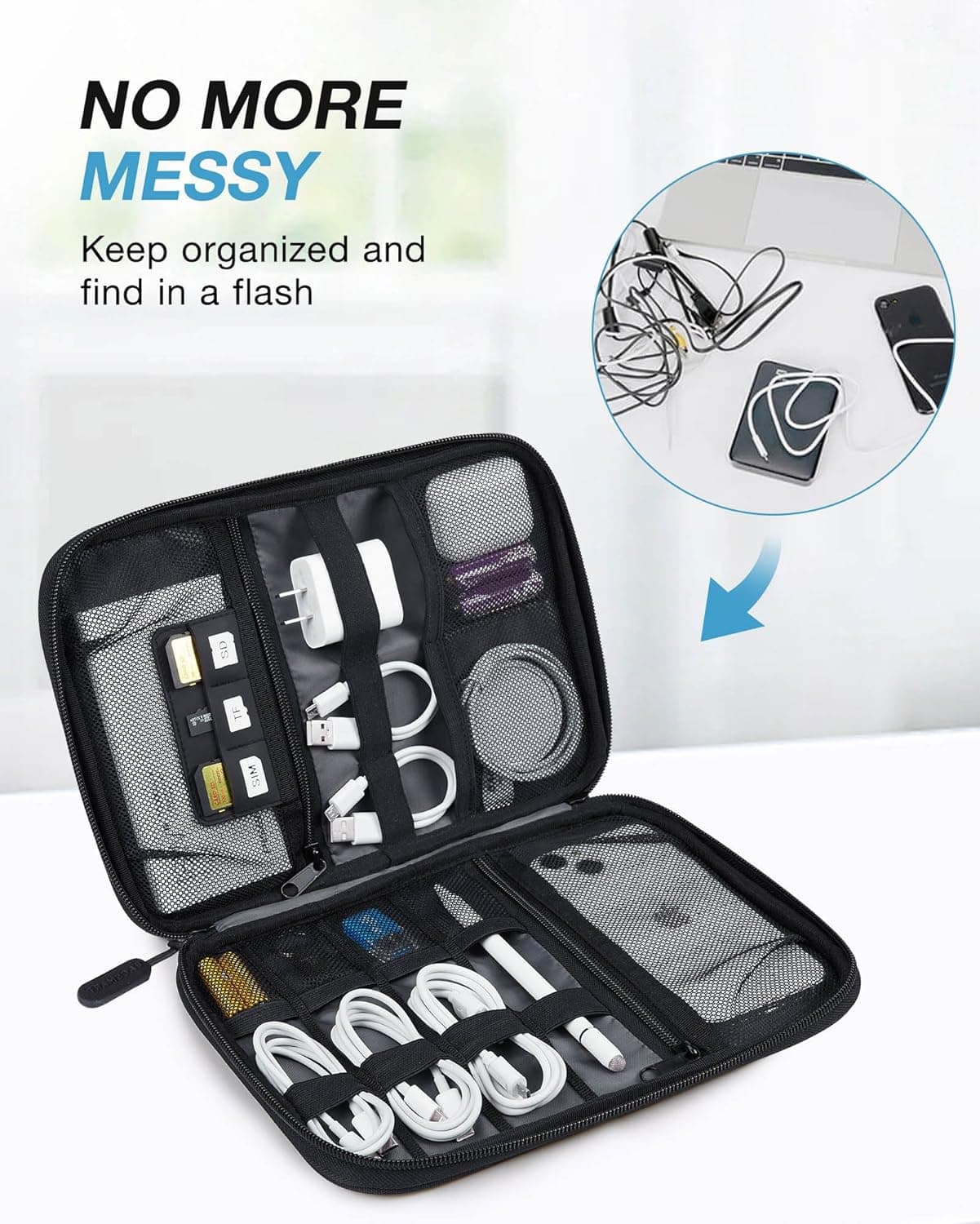 BAGSMART Electronics Organizer thumbnail 2