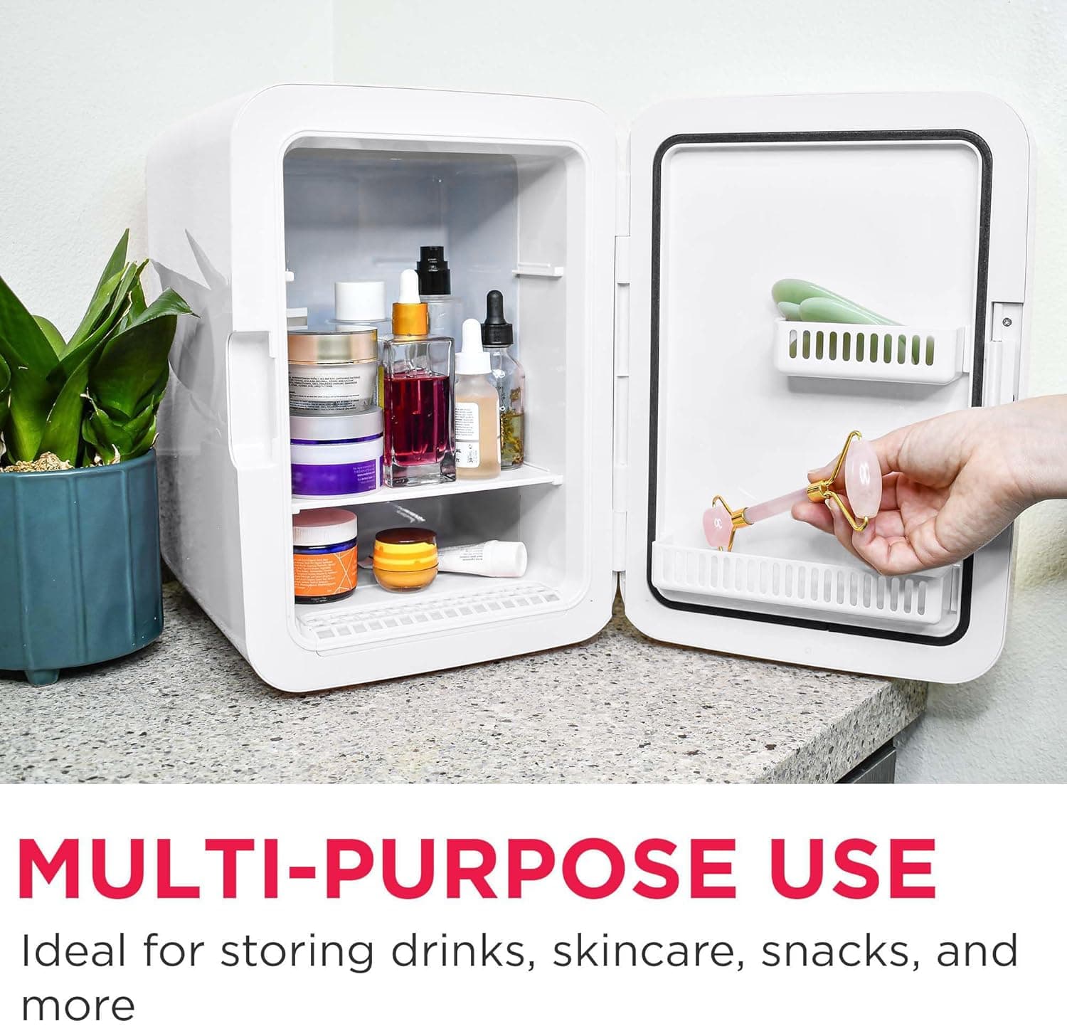 Frigidaire EFMIS170 Mini Personal Fridge with LED Mirror thumbnail 4