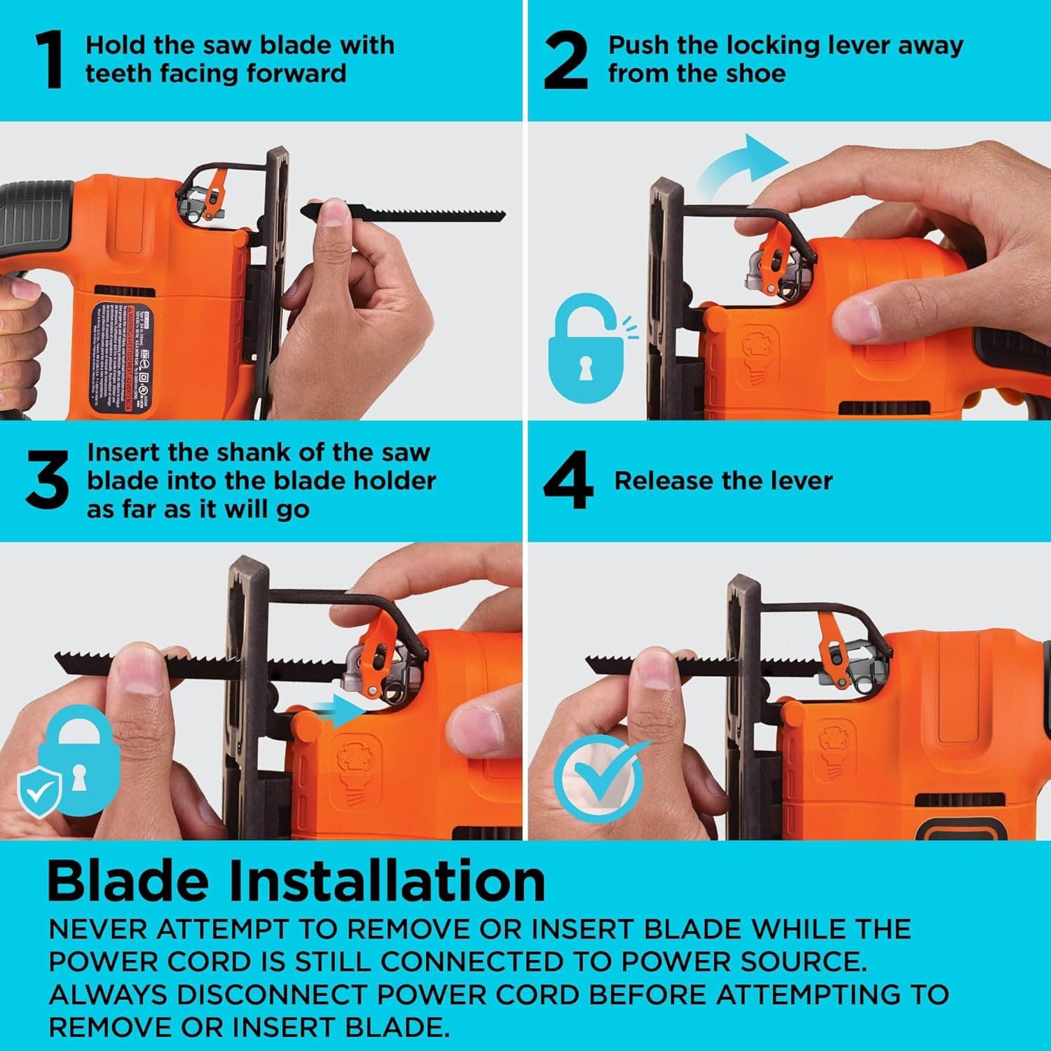 Black+Decker LCS1020 20V MAX 10-Inch Cordless Chainsaw thumbnail 3