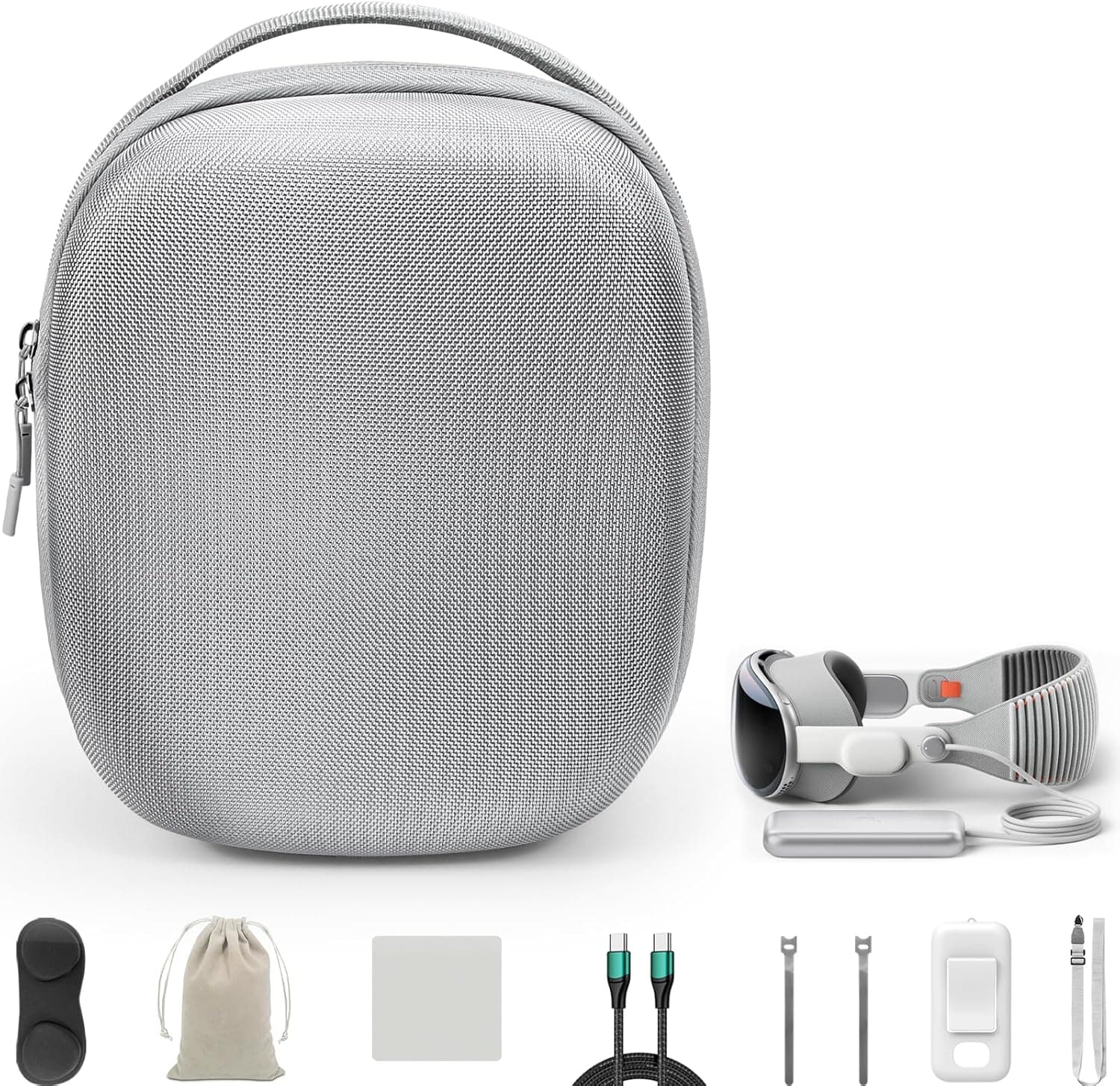 AMAZEAR 10-in-1 Carrying Case Set for Apple Vision Pro