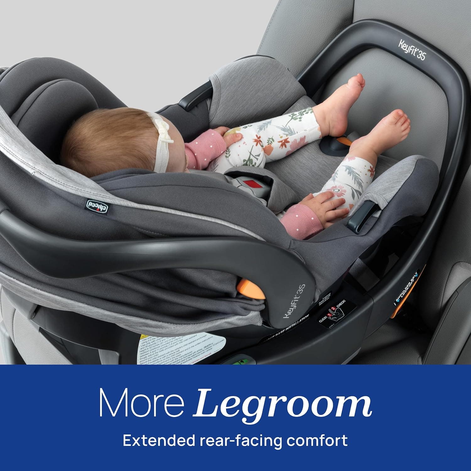 Chicco KeyFit 35 ClearTex Infant Car Seat thumbnail 5