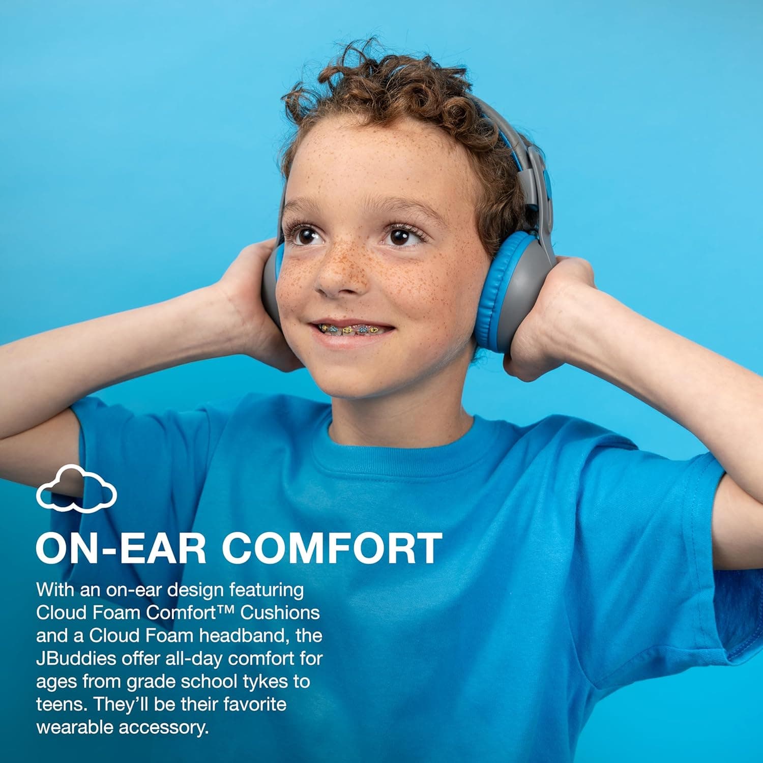 JLab JBuddies Studio 2 Wireless Kids Headphones thumbnail 3