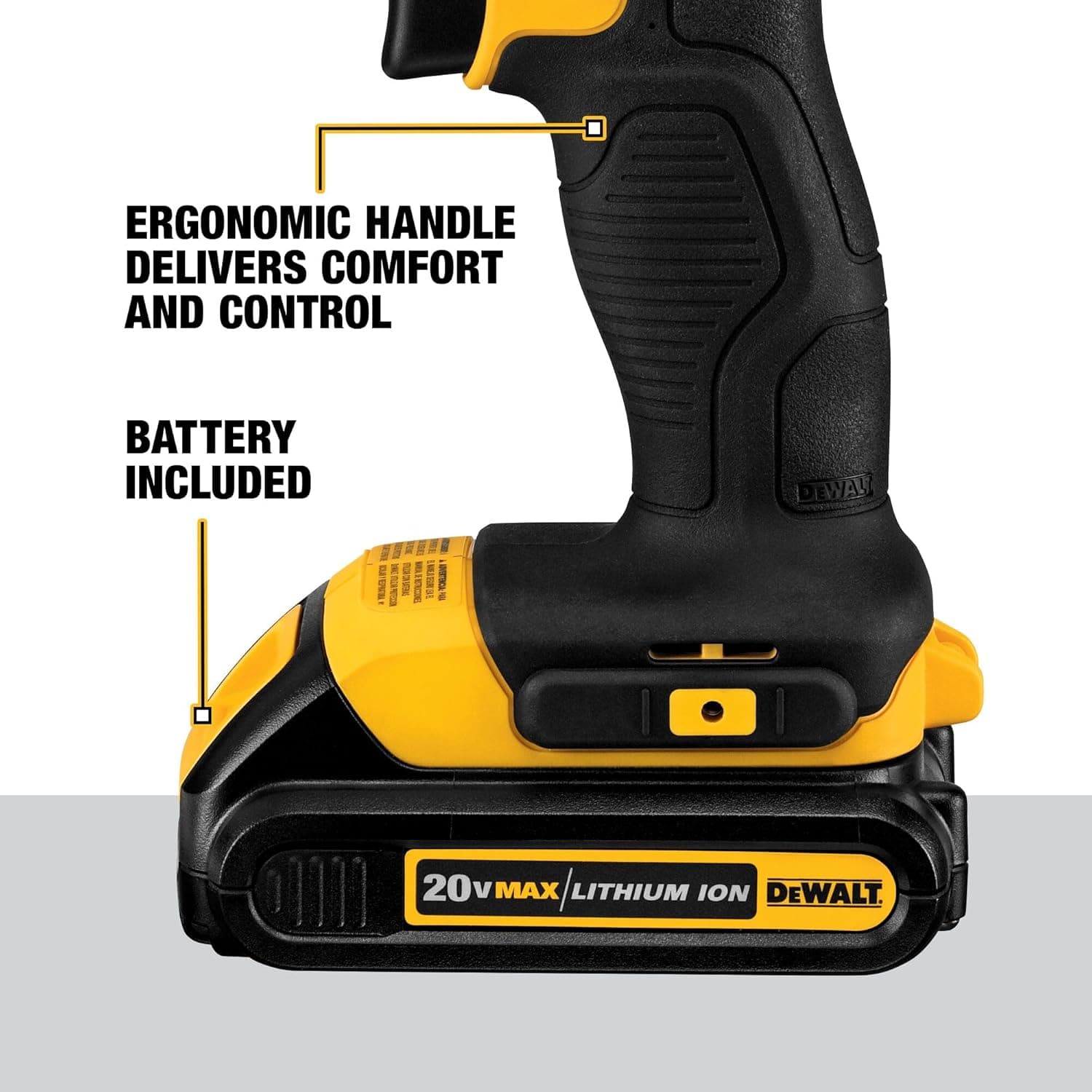 DeWalt 20V MAX Cordless Drill/Driver Kit (DCD771C2) thumbnail 4