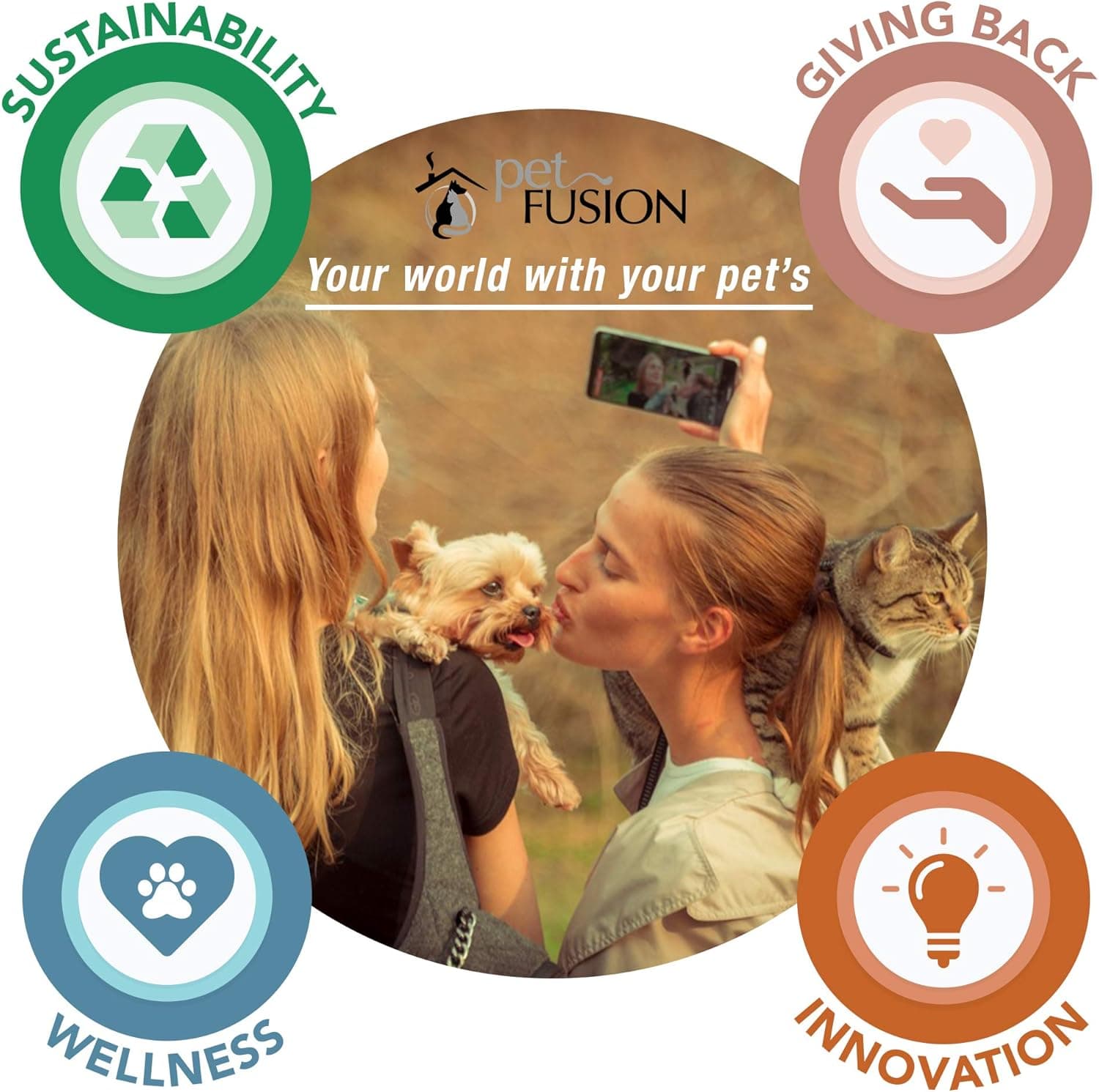 PetFusion 3-Sided Vertical Scratch Play & Perch thumbnail 5