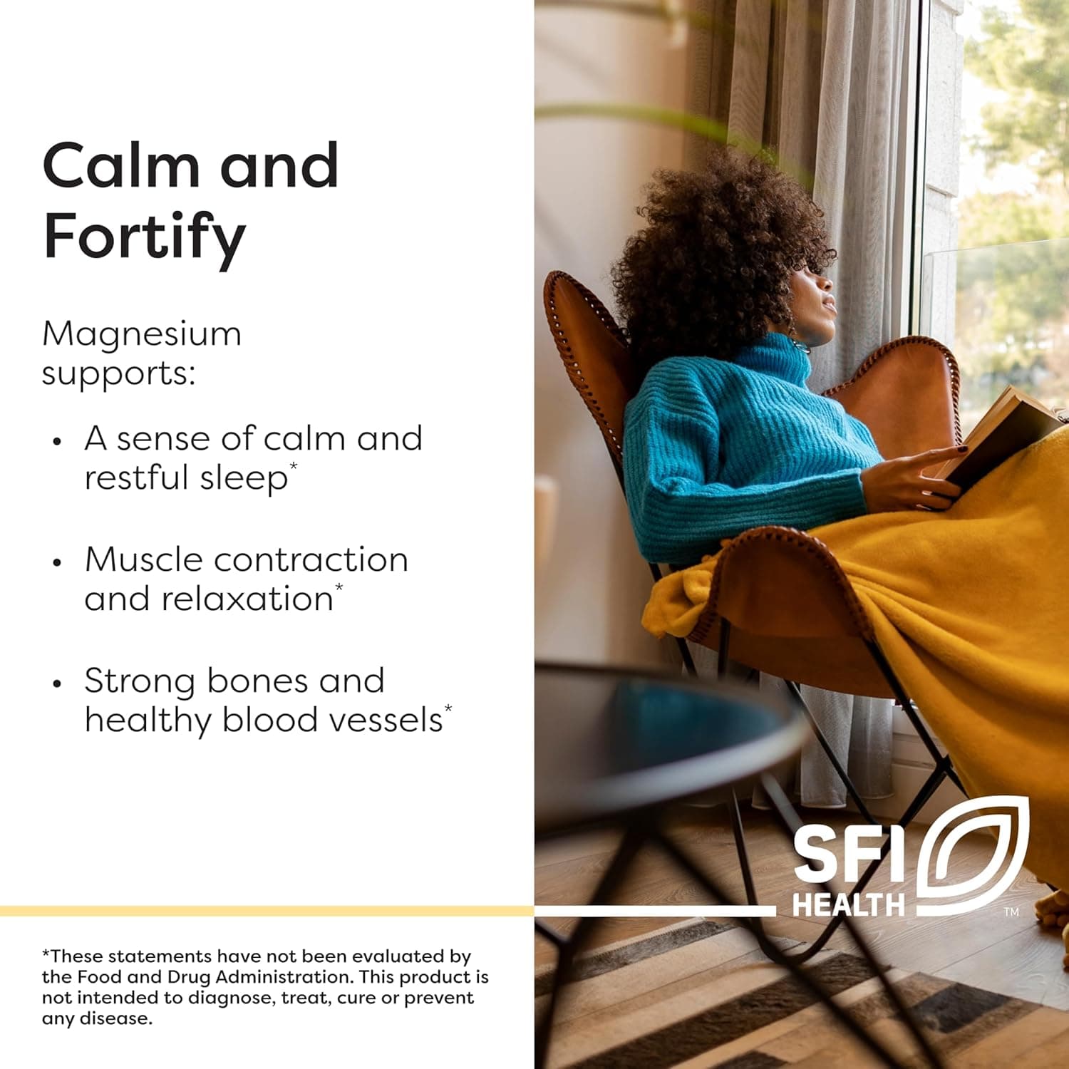 Klaire Labs Magnesium Glycinate Complex, 100 Capsules thumbnail 4