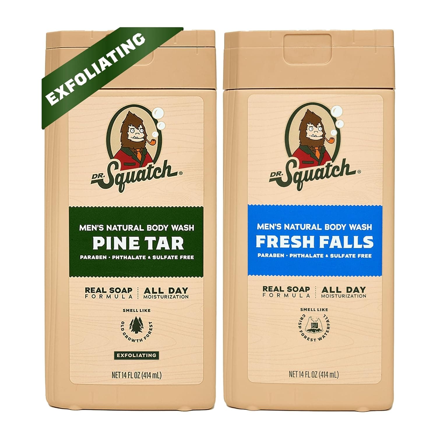 Dr. Squatch Pine Tar Natural Body Wash - image 1