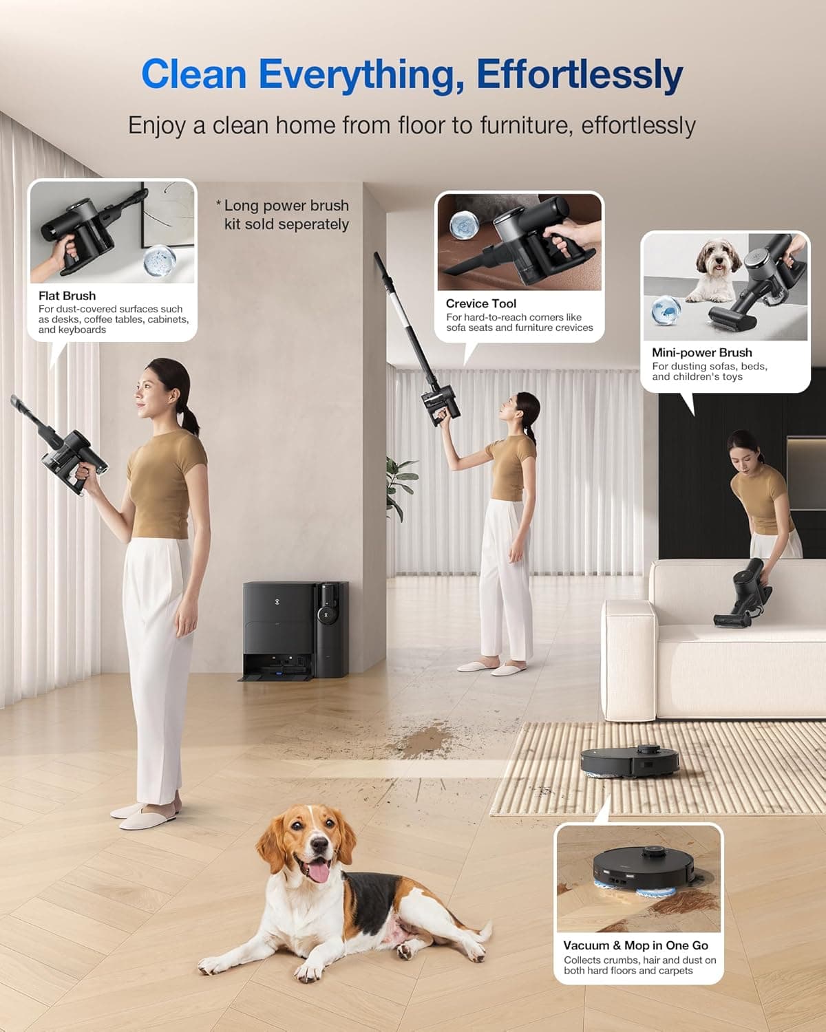 Ecovacs Deebot T30S Combo Robot Vacuum & Mop thumbnail 3