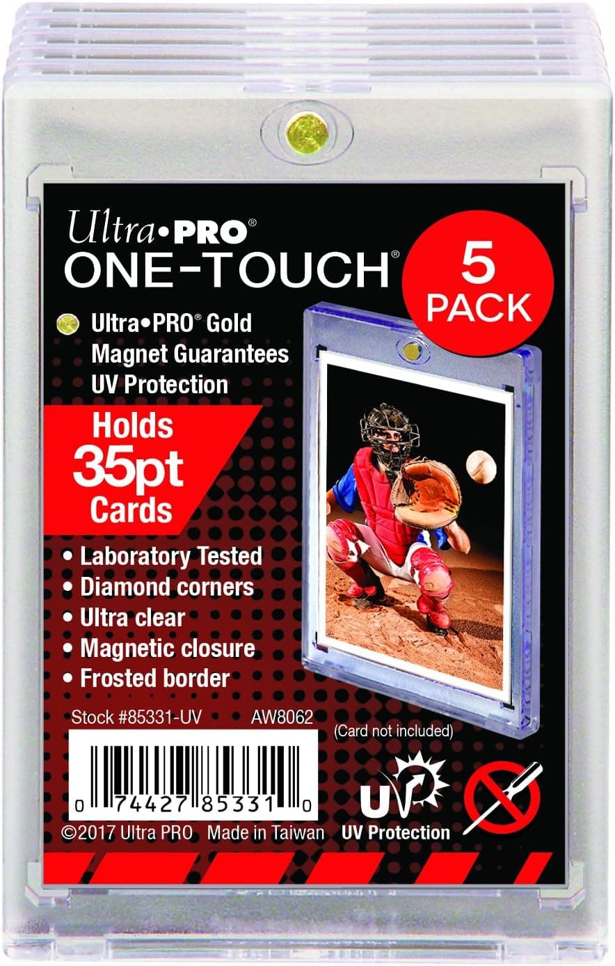 Ultra Pro ONE-TOUCH 35pt Magnetic Card Holder (5-Pack) - image 1