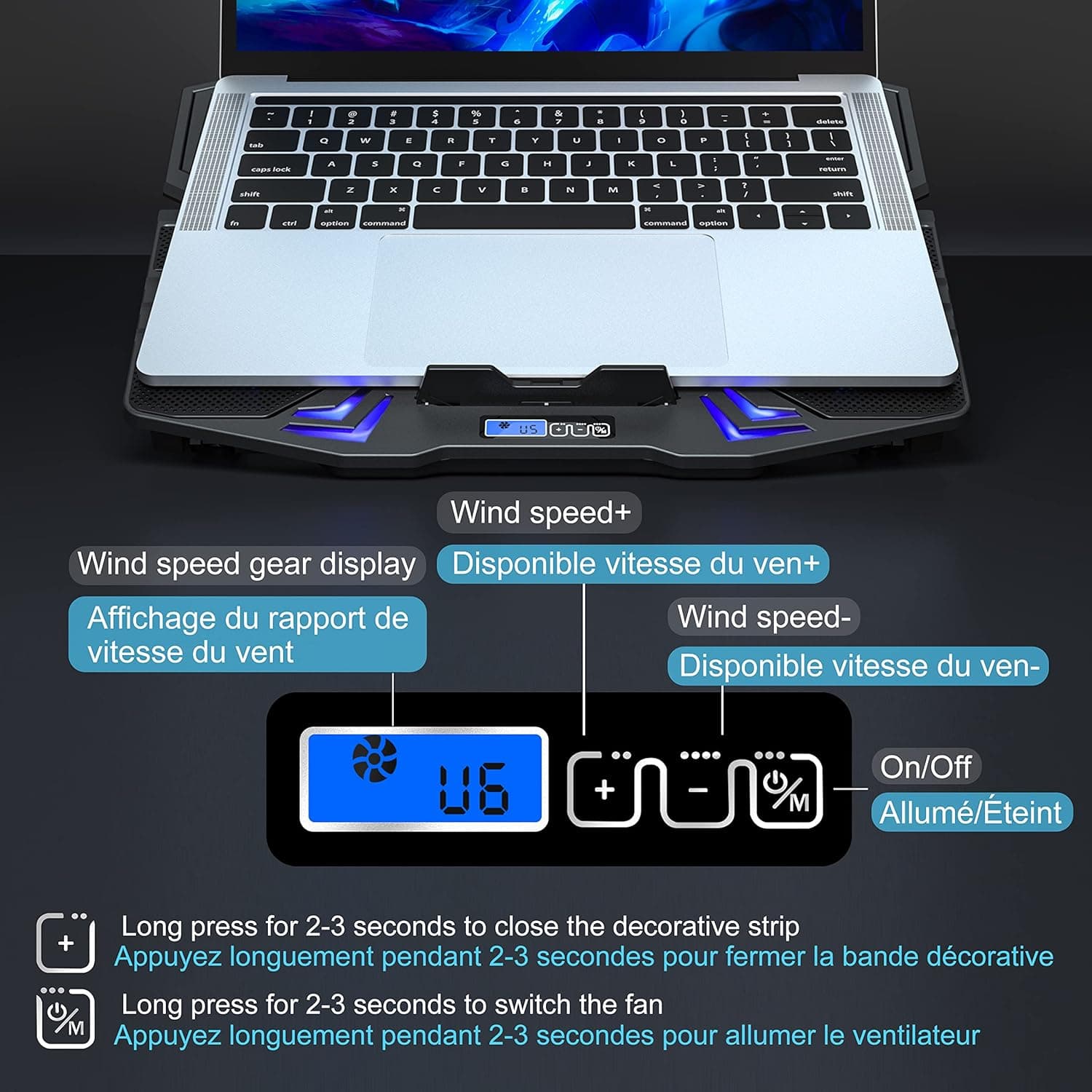TopMate C5 Laptop Cooling Pad thumbnail 5