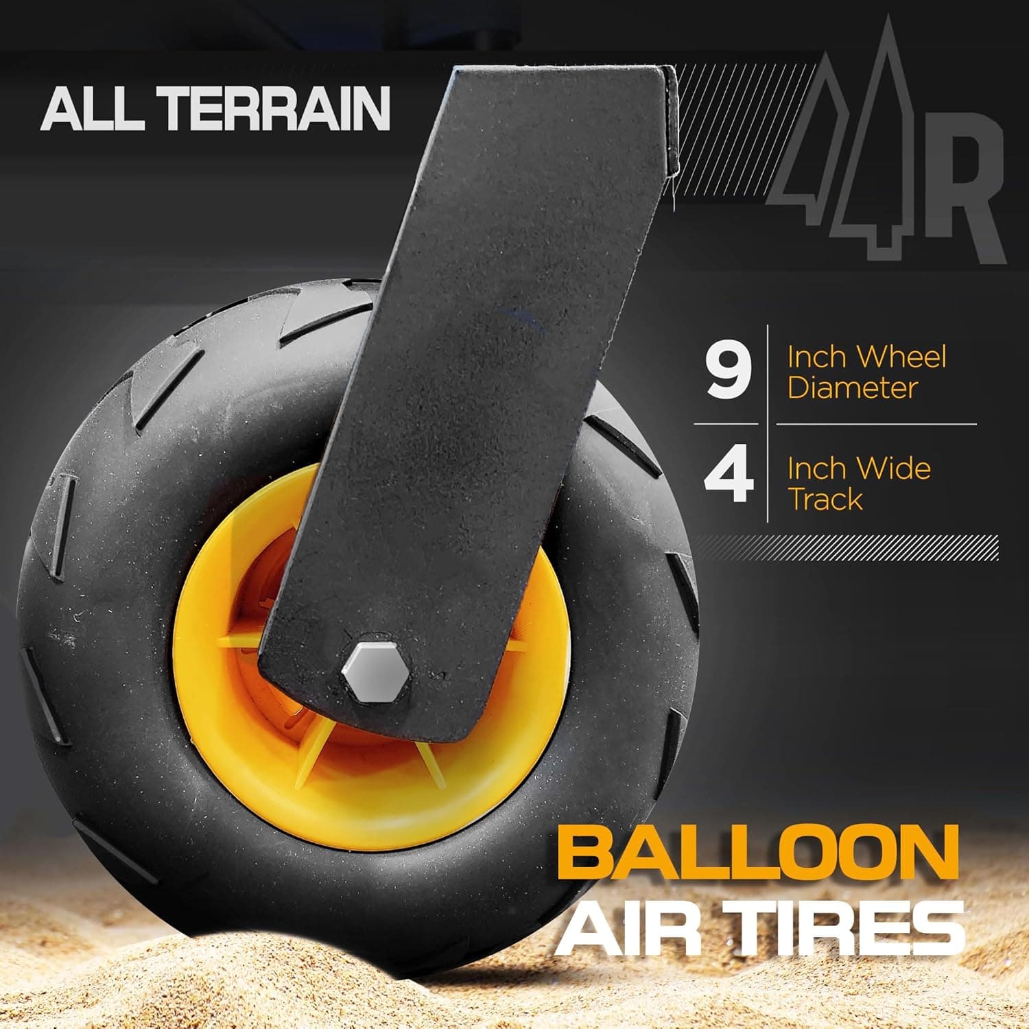 Rangland Beach Wagon with Big Balloon Air Tires (RX800) thumbnail 2