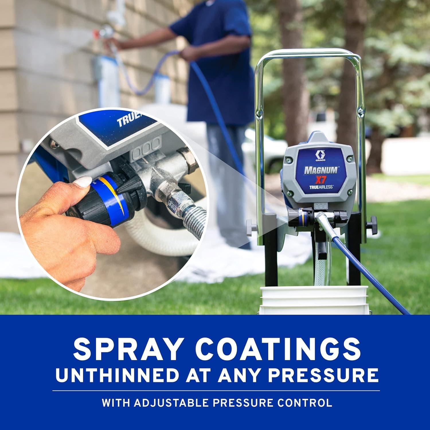 Graco Magnum X7 Cart Airless Paint Sprayer thumbnail 5