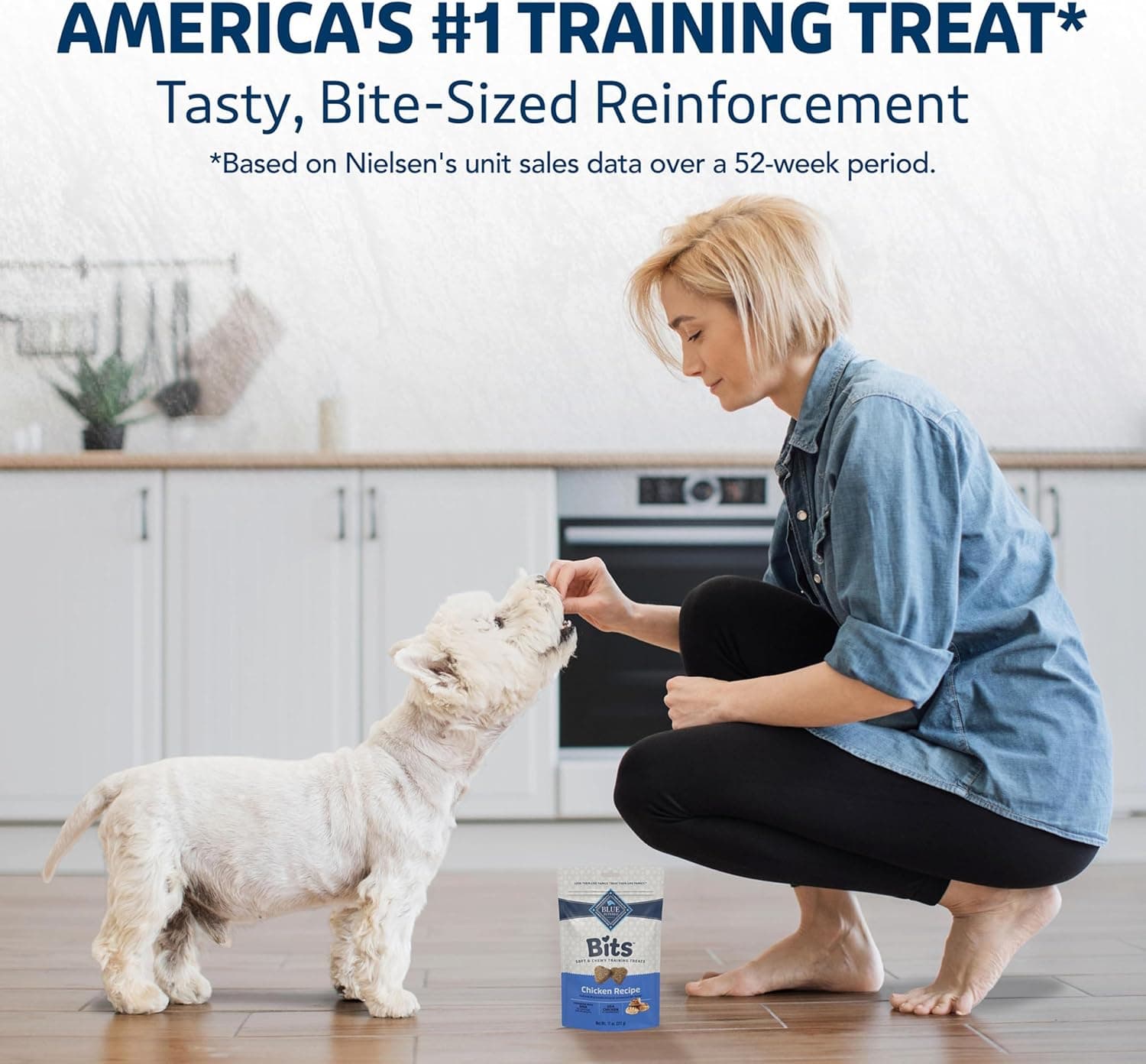 Blue Buffalo Blue Bits Soft-Moist Training Treats, Chicken thumbnail 4