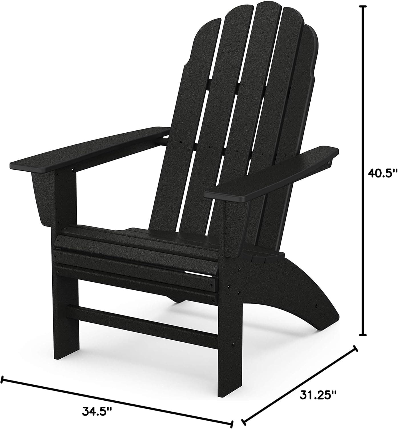 POLYWOOD Vineyard Curveback Adirondack Chair thumbnail 3