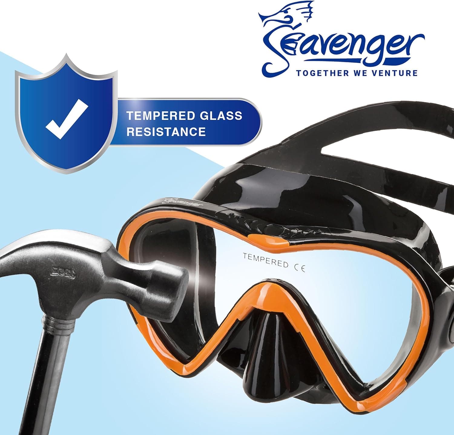 Seavenger Aviator Snorkeling Set with Gear Bag thumbnail 2