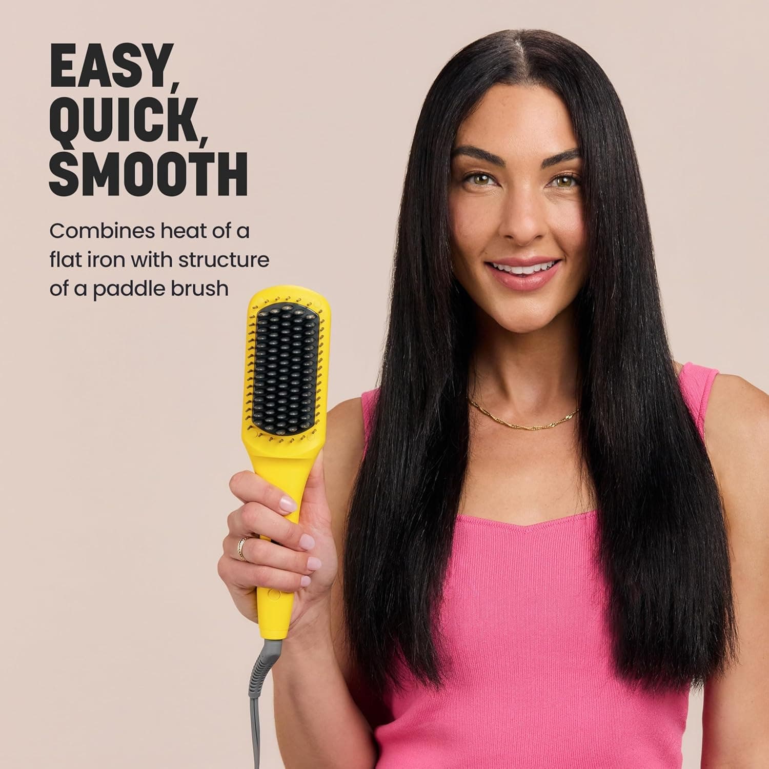 Drybar The Brush Crush Heated Straightening Brush thumbnail 3